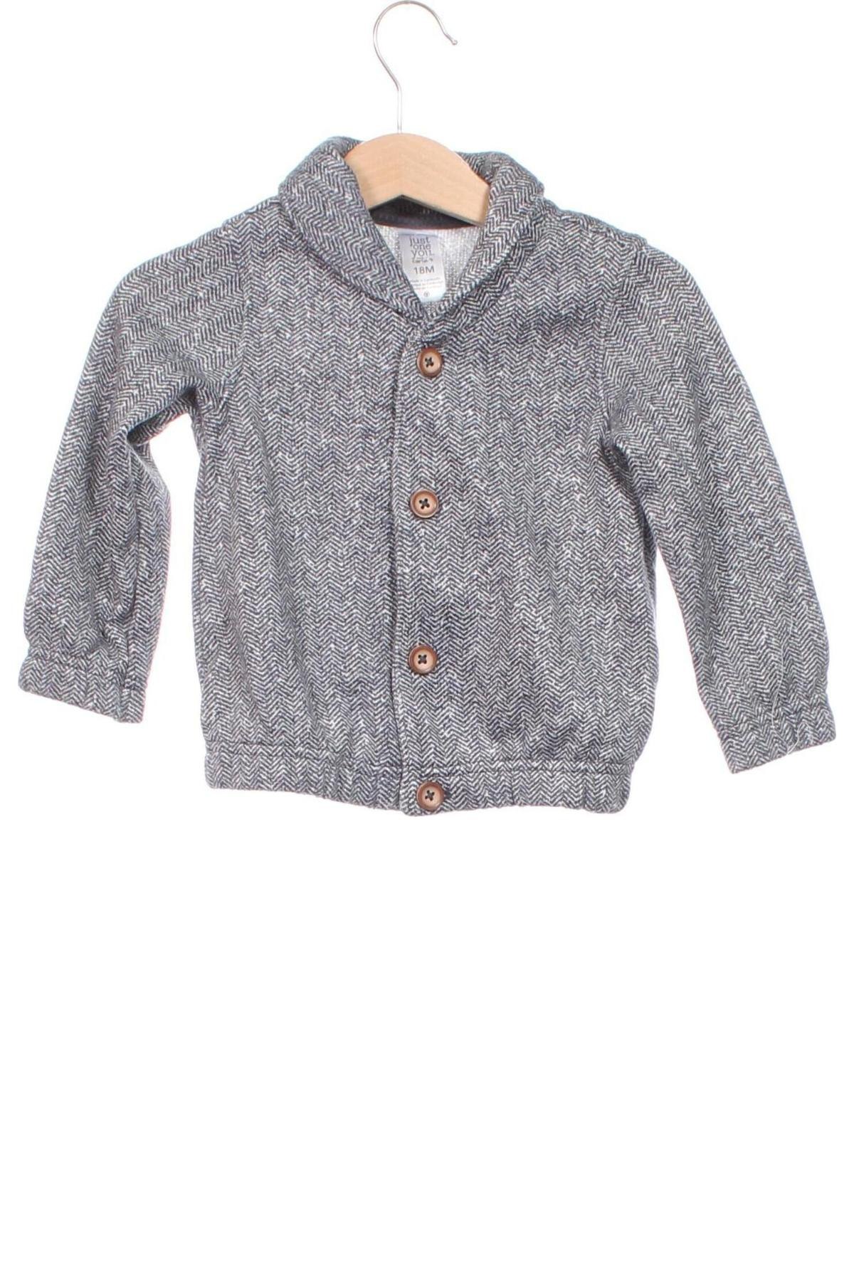 Kinder Strickjacke Just One, Größe 12-18m/ 80-86 cm, Farbe Grau, Preis € 16,99