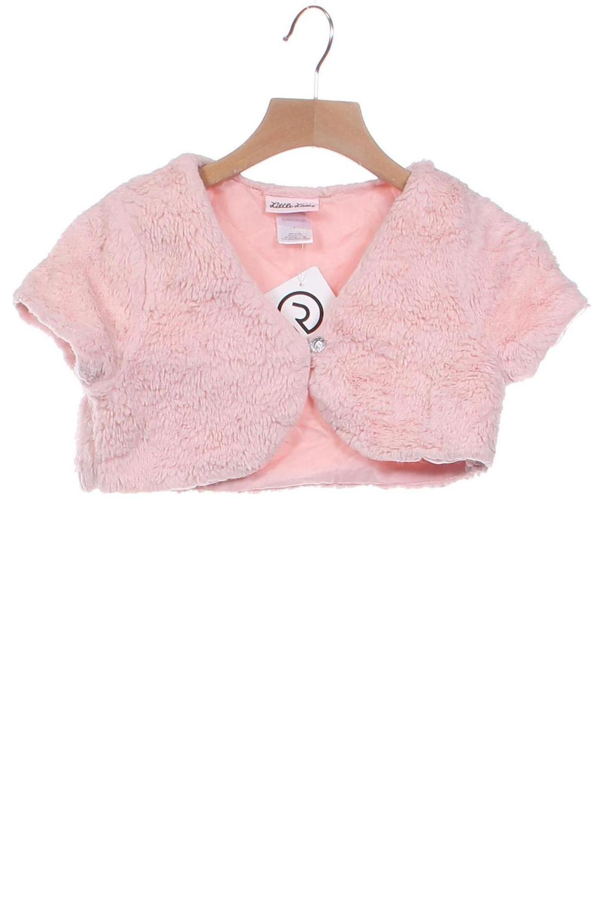 Kinder Strickjacke Little Lass, Größe 5-6y/ 116-122 cm, Farbe Rosa, Preis € 5,99