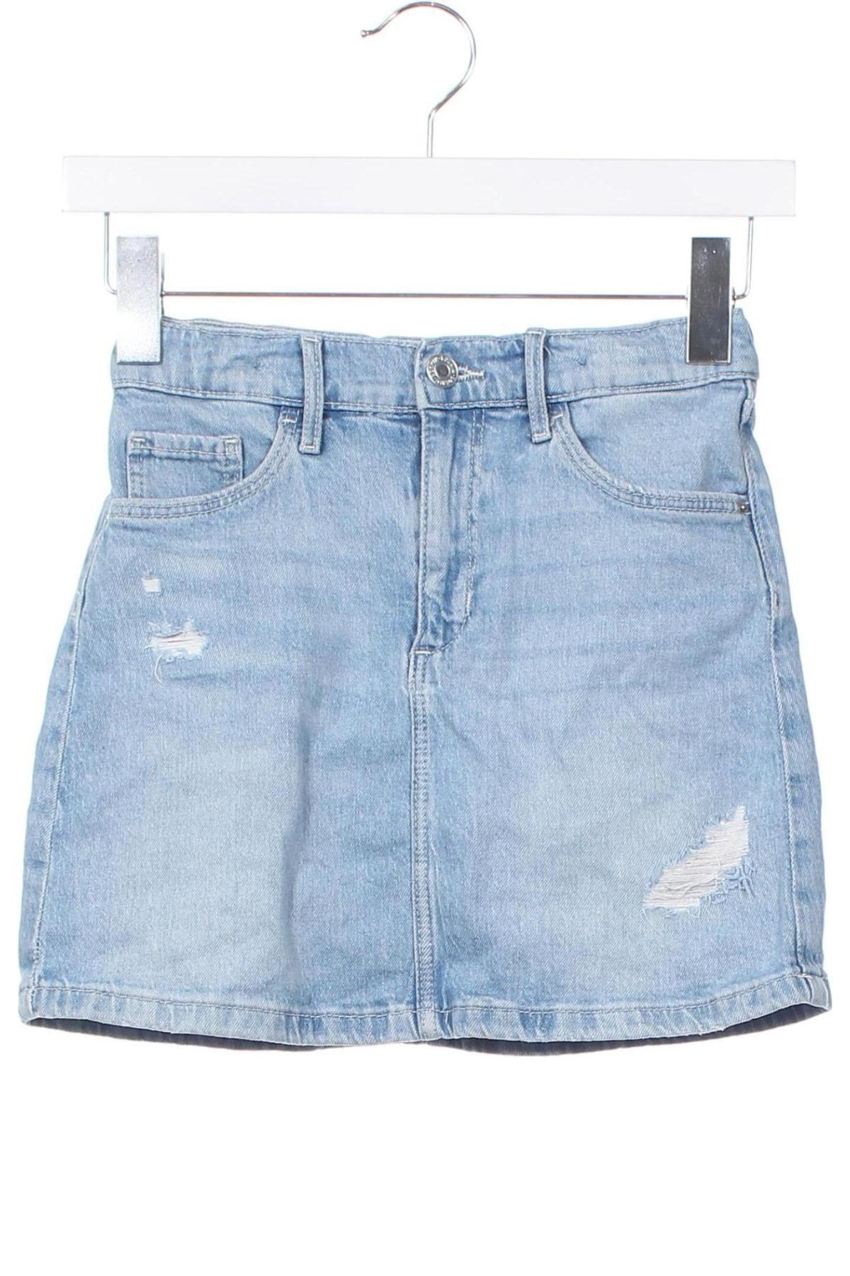 Fustă pentru copii H&M, Mărime 8-9y/ 134-140 cm, Culoare Albastru, Preț 29,99 Lei