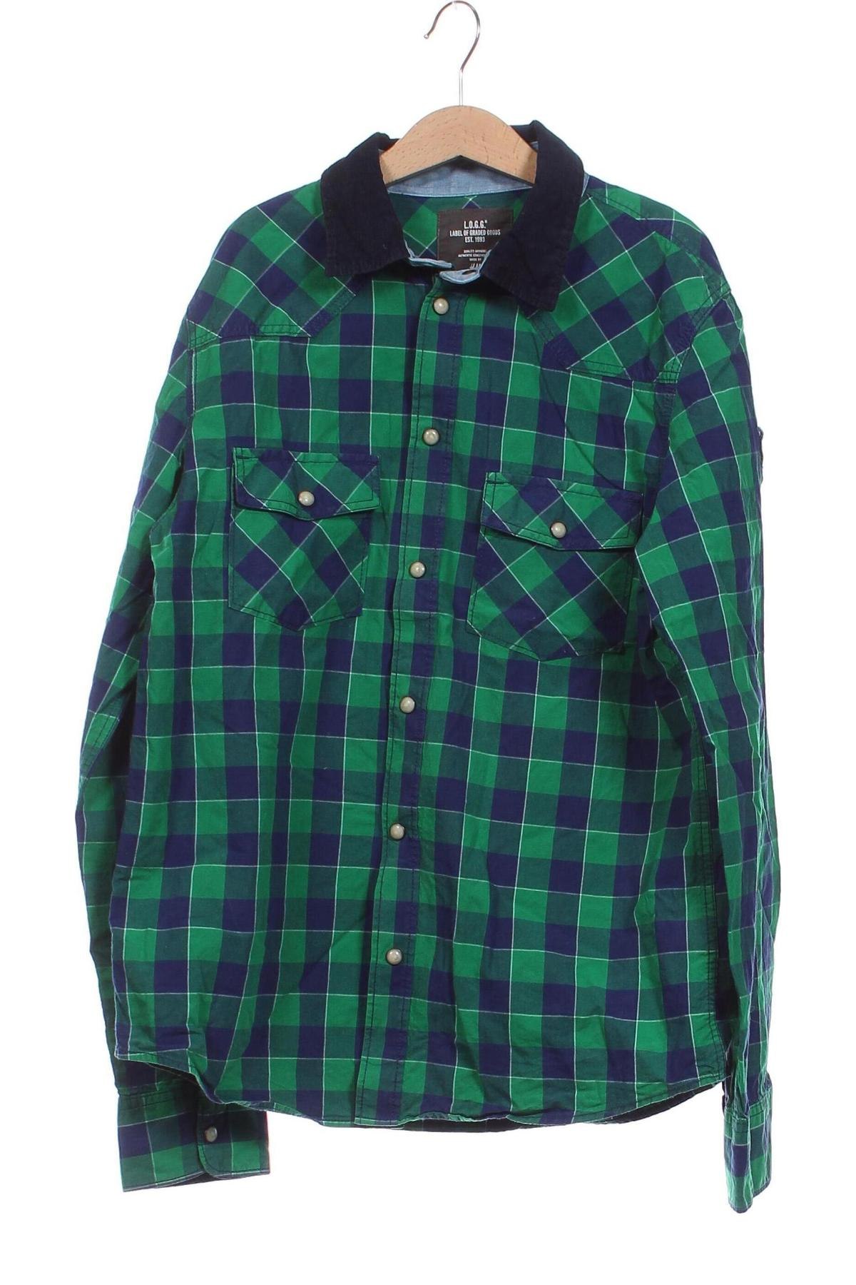 Detská košeľa  H&M L.O.G.G., Veľkosť 14-15y/ 168-170 cm, Farba Viacfarebná, Cena  10,50 €