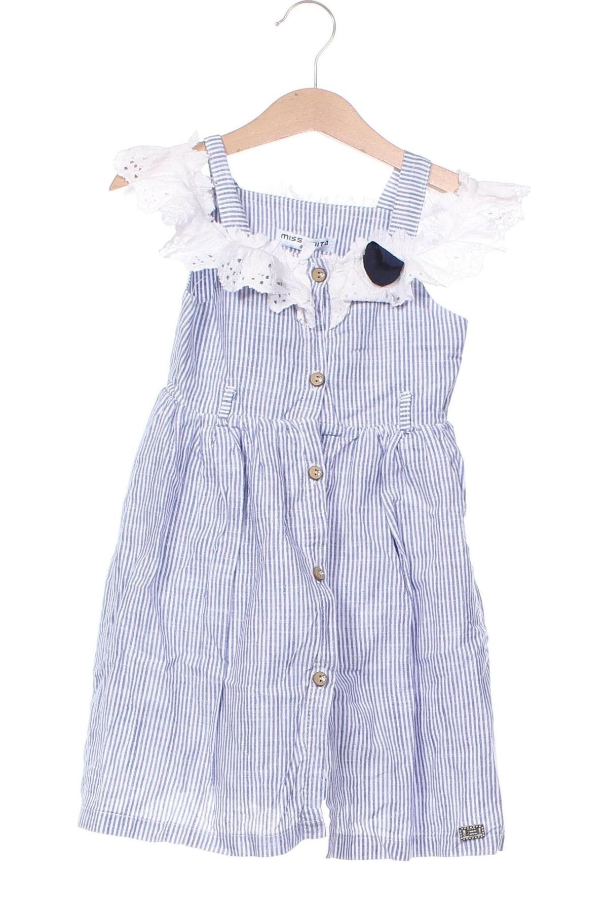 Kinderkleid, Größe 3-4y/ 104-110 cm, Farbe Blau, Preis € 8,99