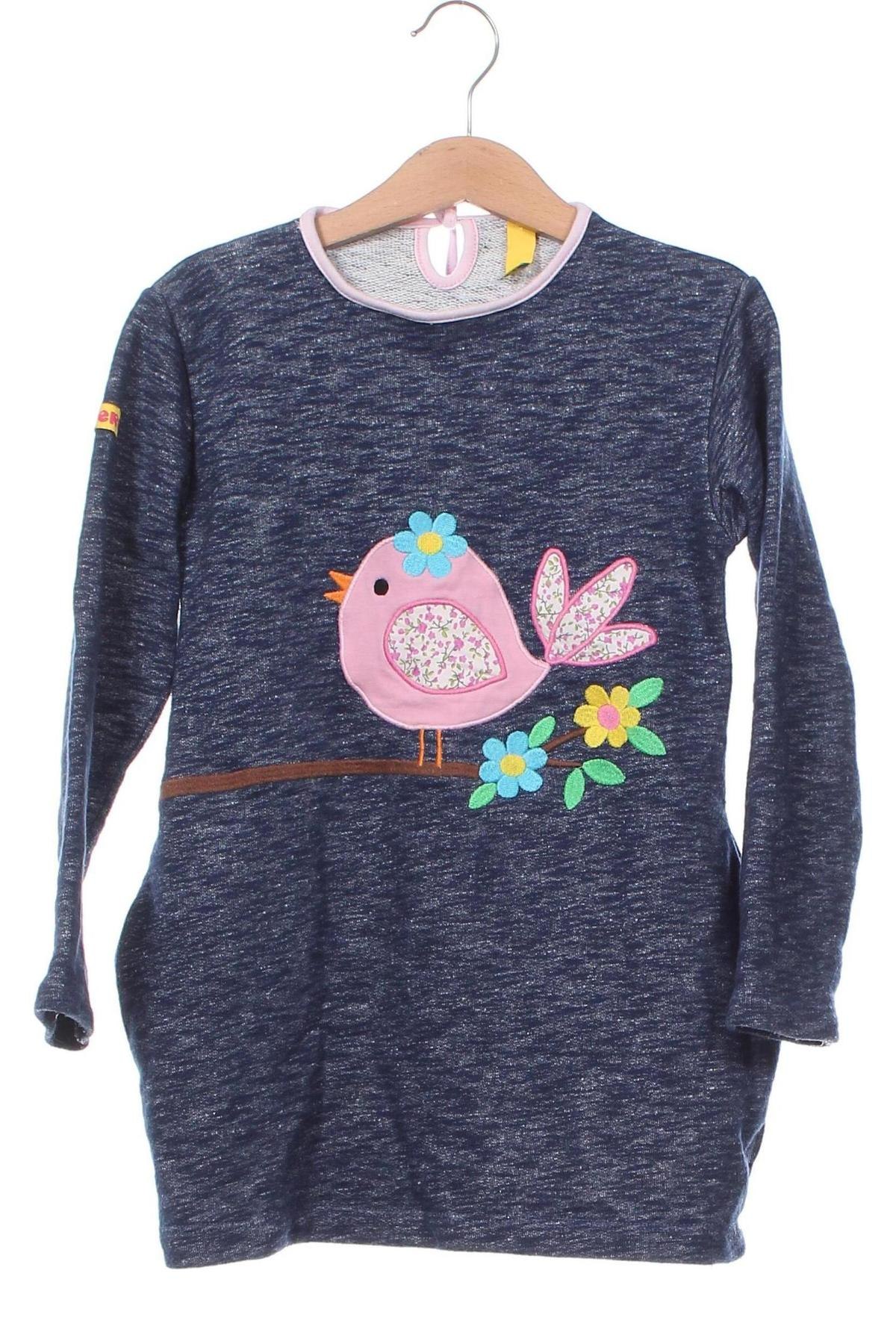 Kinderkleid, Größe 6-7y/ 122-128 cm, Farbe Blau, Preis 6,99 €