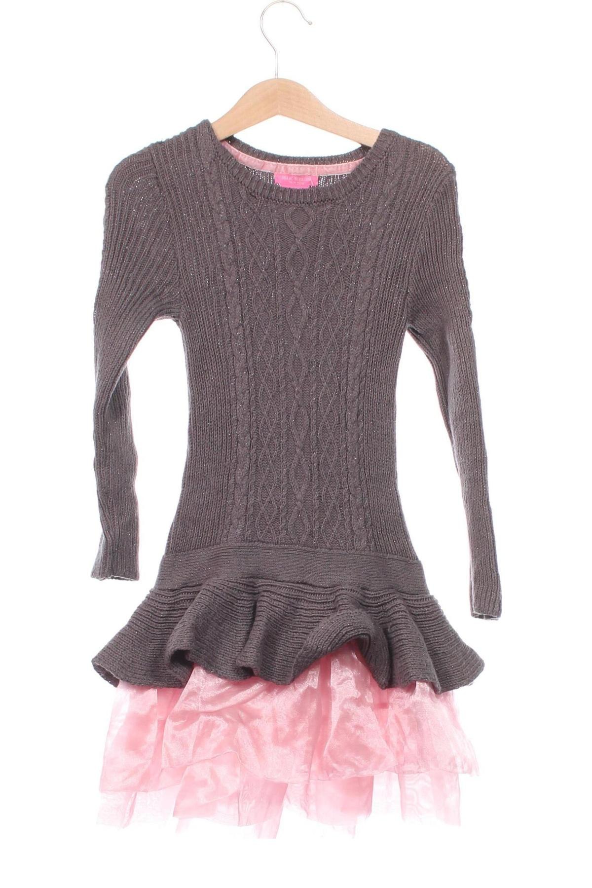 Kinderkleid Isaac Mizrahi, Größe 5-6y/ 116-122 cm, Farbe Grau, Preis € 27,49