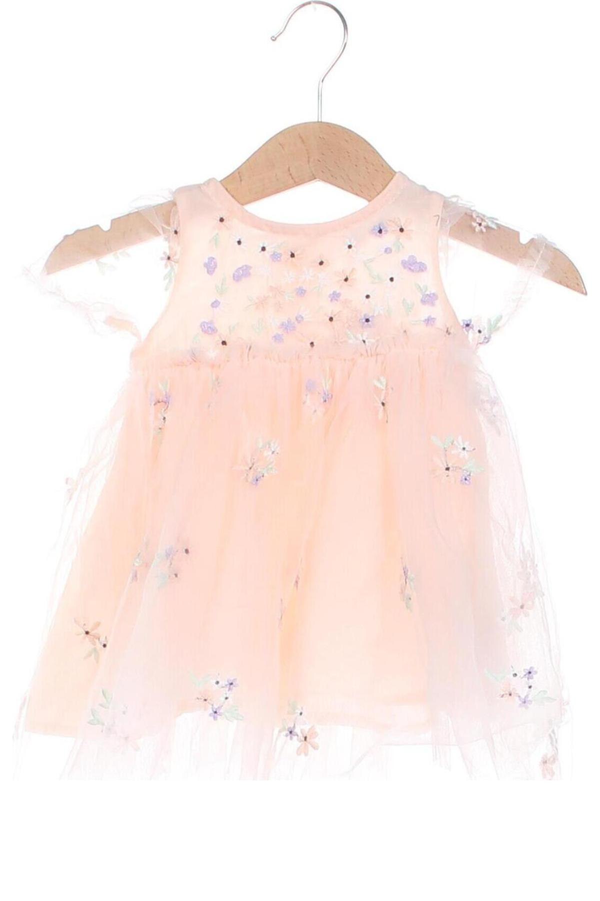 Kinderkleid Pepco, Größe 3-6m/ 62-68 cm, Farbe Rosa, Preis € 8,99