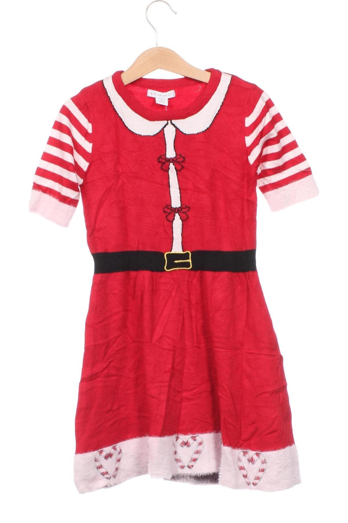 Kinderkleid Primark, Größe 7-8y/ 128-134 cm, Farbe Rot, Preis € 11,99