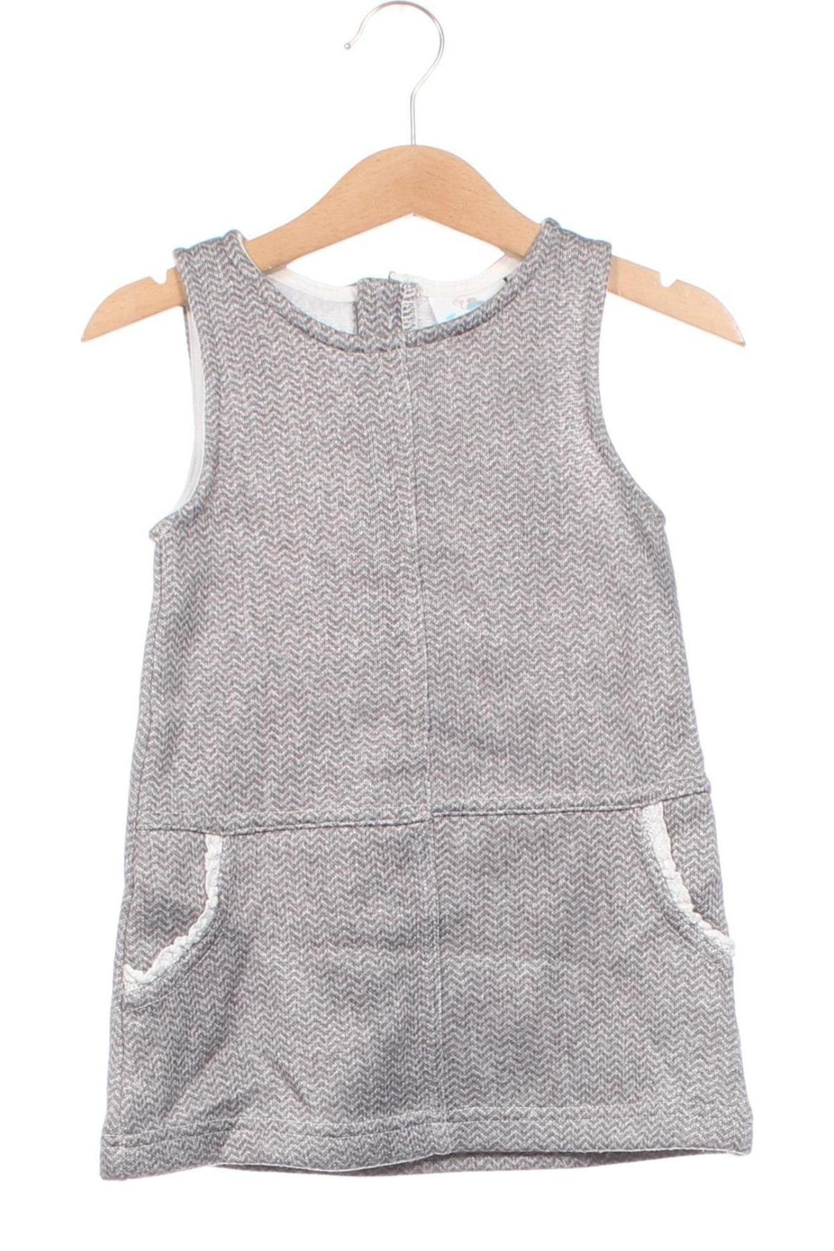 Kinderkleid Topomini, Größe 12-18m/ 80-86 cm, Farbe Grau, Preis € 6,99