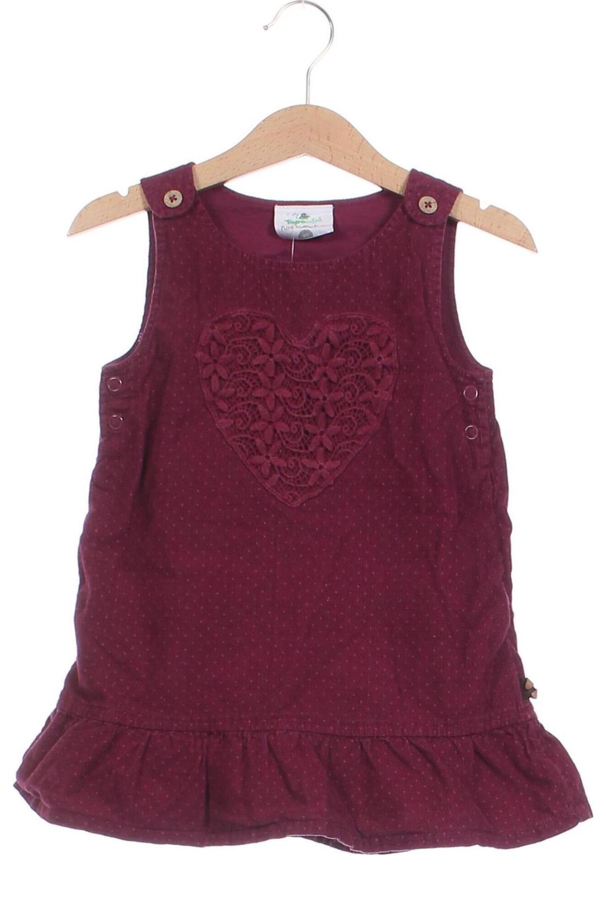 Kinderkleid Topomini, Größe 18-24m/ 86-98 cm, Farbe Lila, Preis 12,23 €