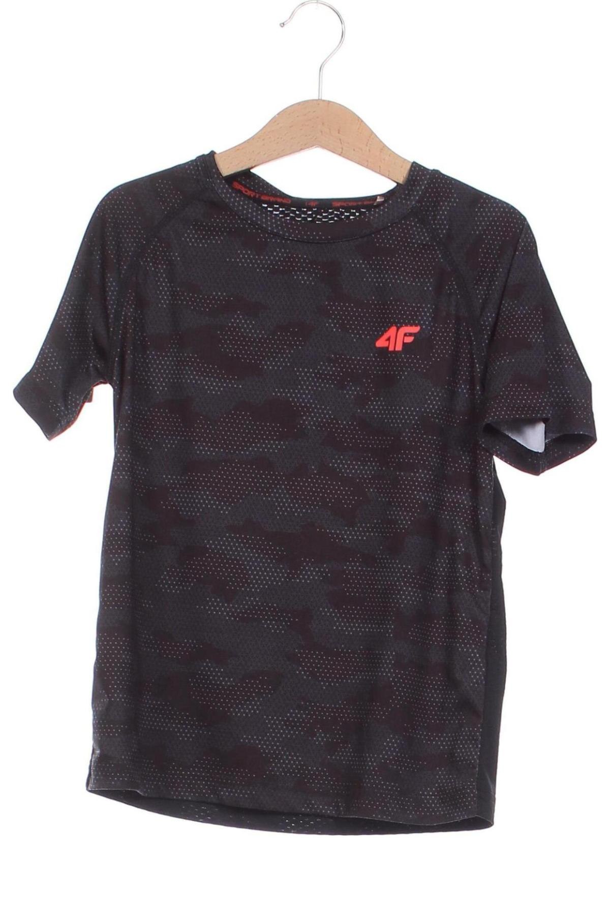 Kinder T-Shirt 4F, Größe 6-7y/ 122-128 cm, Farbe Schwarz, Preis € 5,99