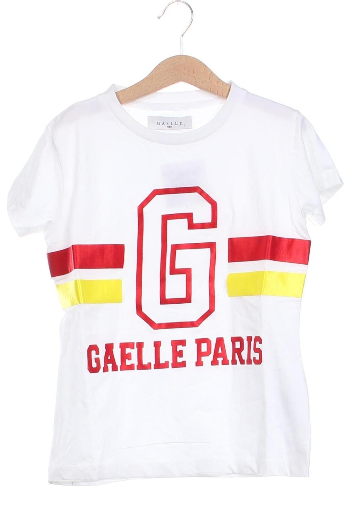 Kinder T-Shirt Gaelle Paris, Größe 11-12y/ 152-158 cm, Farbe Weiß, Preis € 12,49