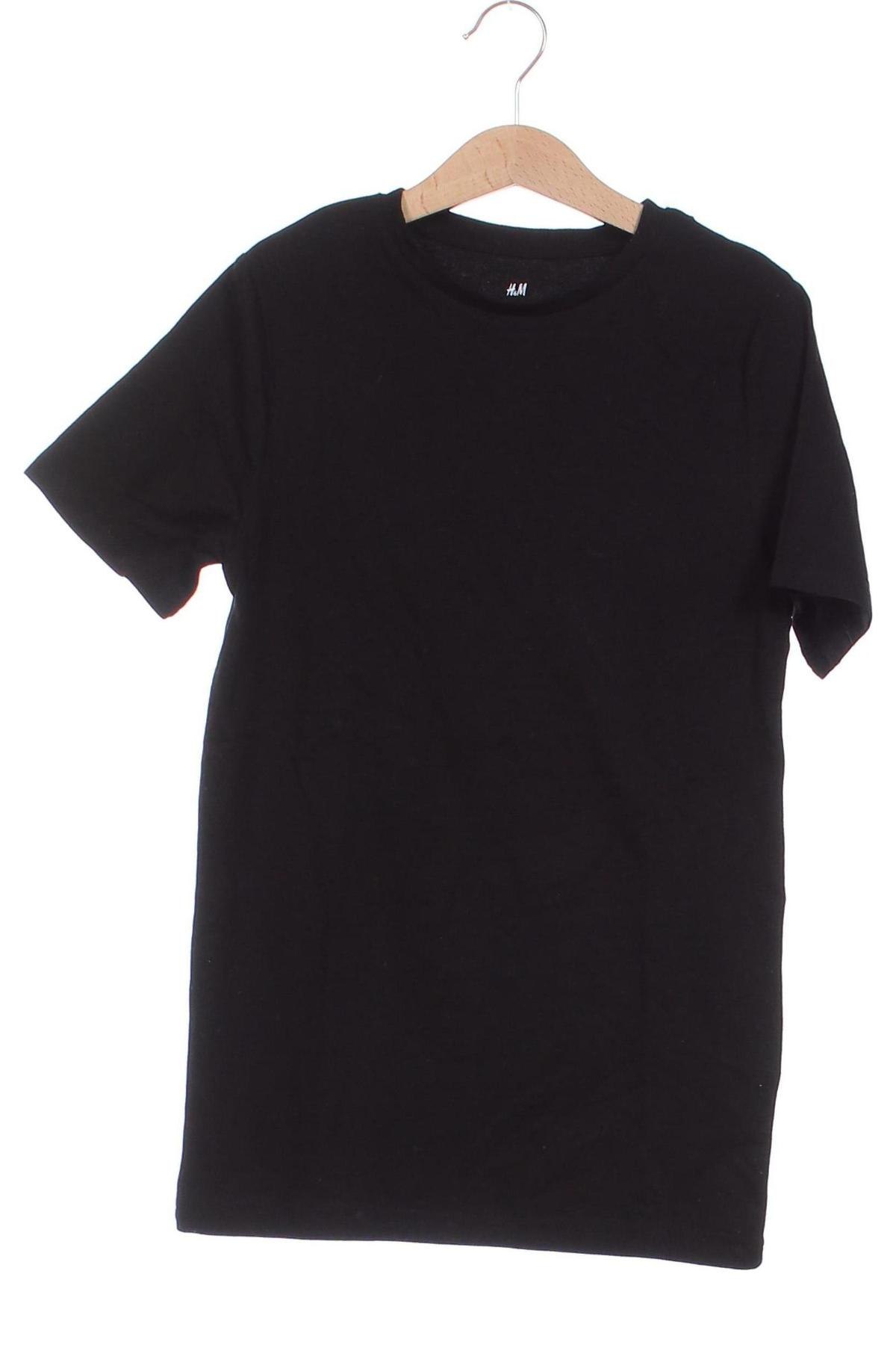 Kinder T-Shirt H&M, Größe 10-11y/ 146-152 cm, Farbe Schwarz, Preis 4,49 €