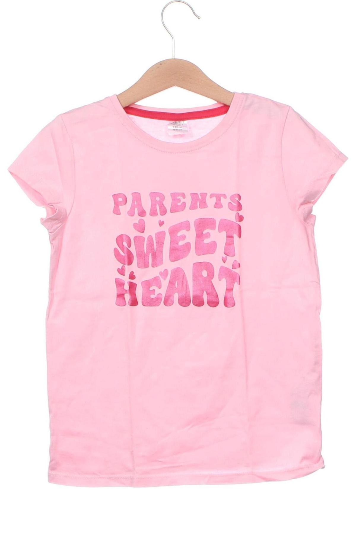 Kinder T-Shirt Kids, Größe 8-9y/ 134-140 cm, Farbe Rosa, Preis € 4,49