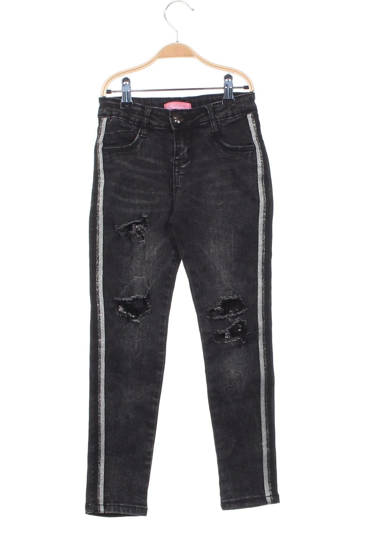 Kinderjeans, Größe 7-8y/ 128-134 cm, Farbe Schwarz, Preis € 11,99