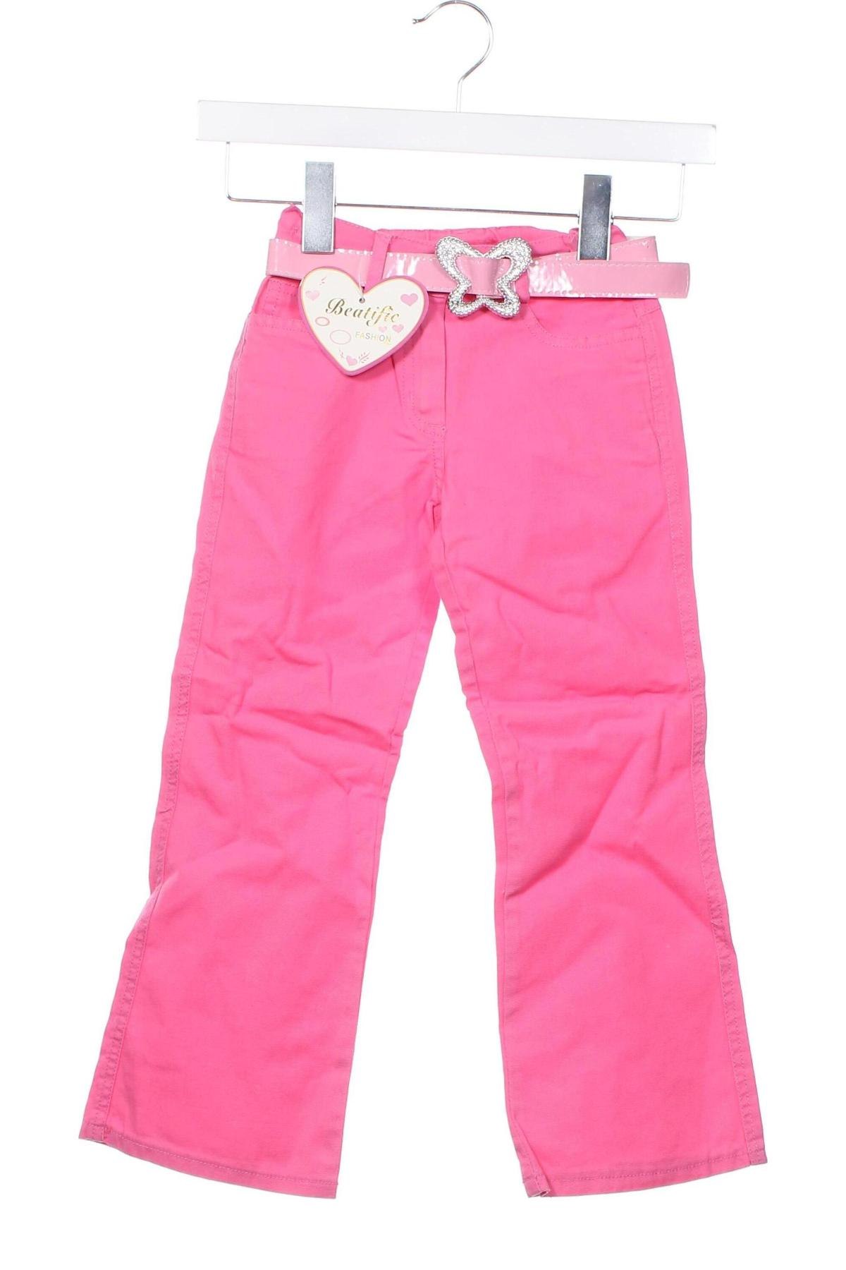 Kinderjeans, Größe 4-5y/ 110-116 cm, Farbe Rosa, Preis € 16,37