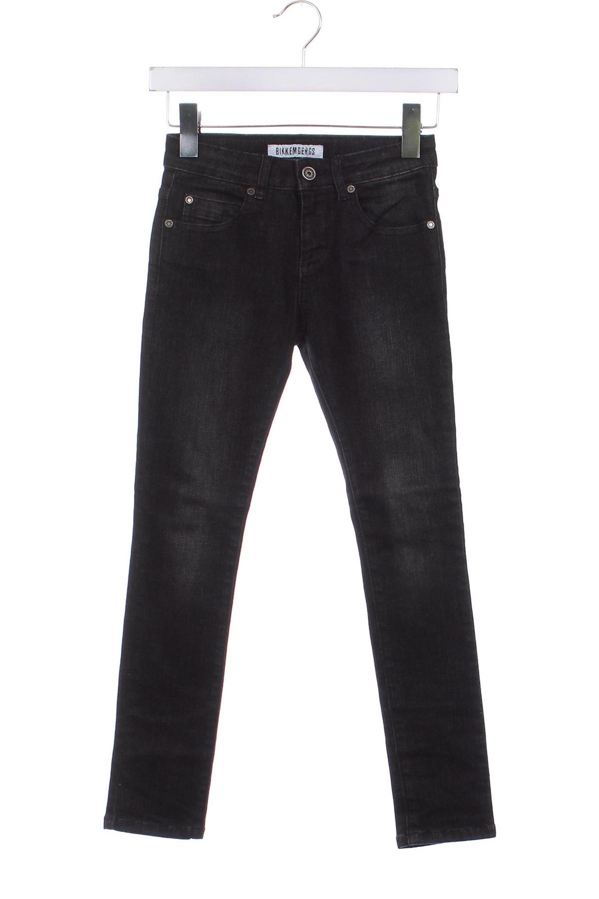 Kinderjeans Bikkembergs, Größe 7-8y/ 128-134 cm, Farbe Schwarz, Preis € 51,31