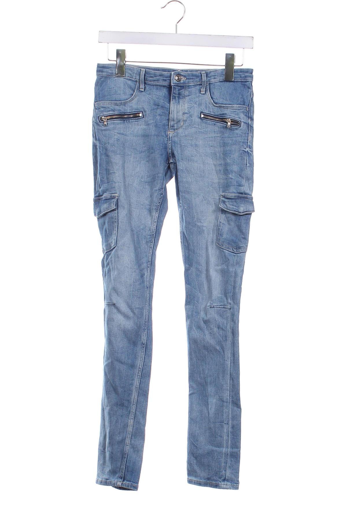 Kinderjeans H&M, Größe 13-14y/ 164-168 cm, Farbe Blau, Preis € 10,99