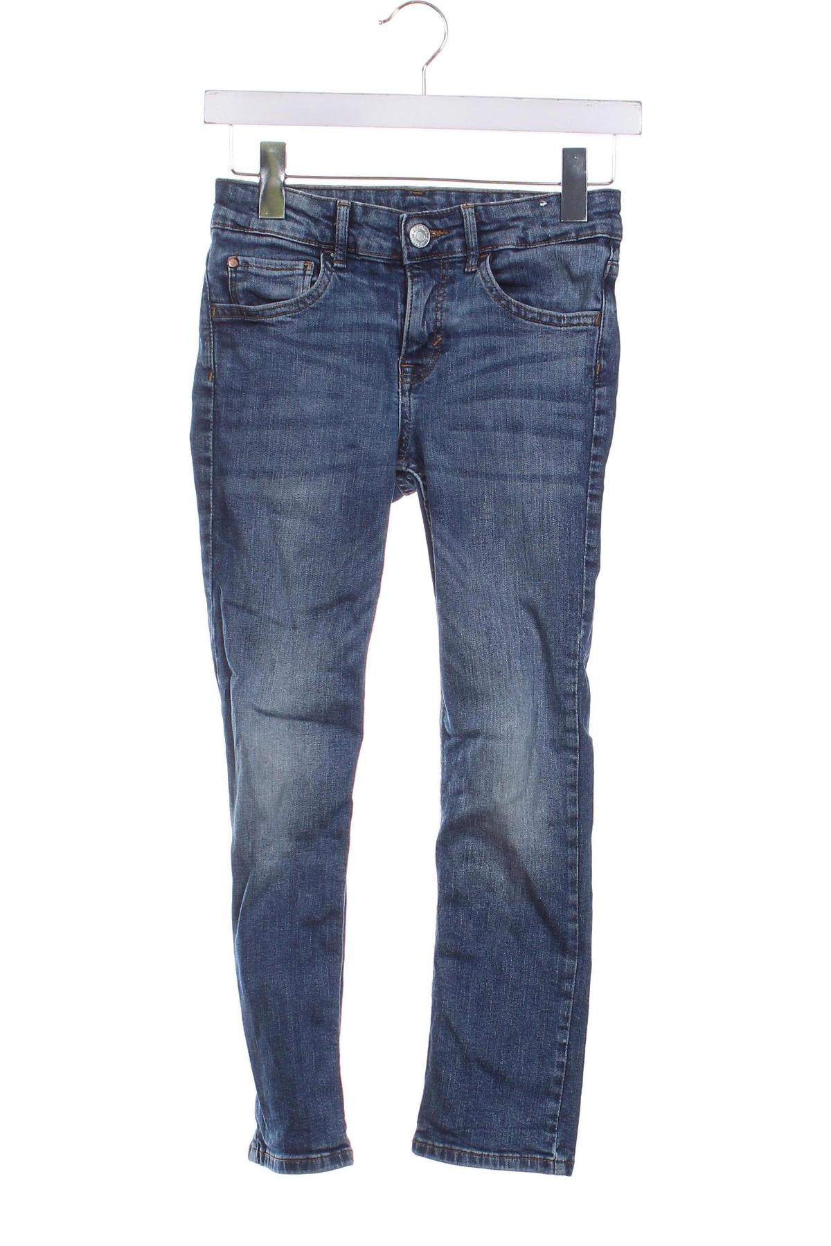 Kinderjeans H&M, Größe 7-8y/ 128-134 cm, Farbe Blau, Preis € 10,99