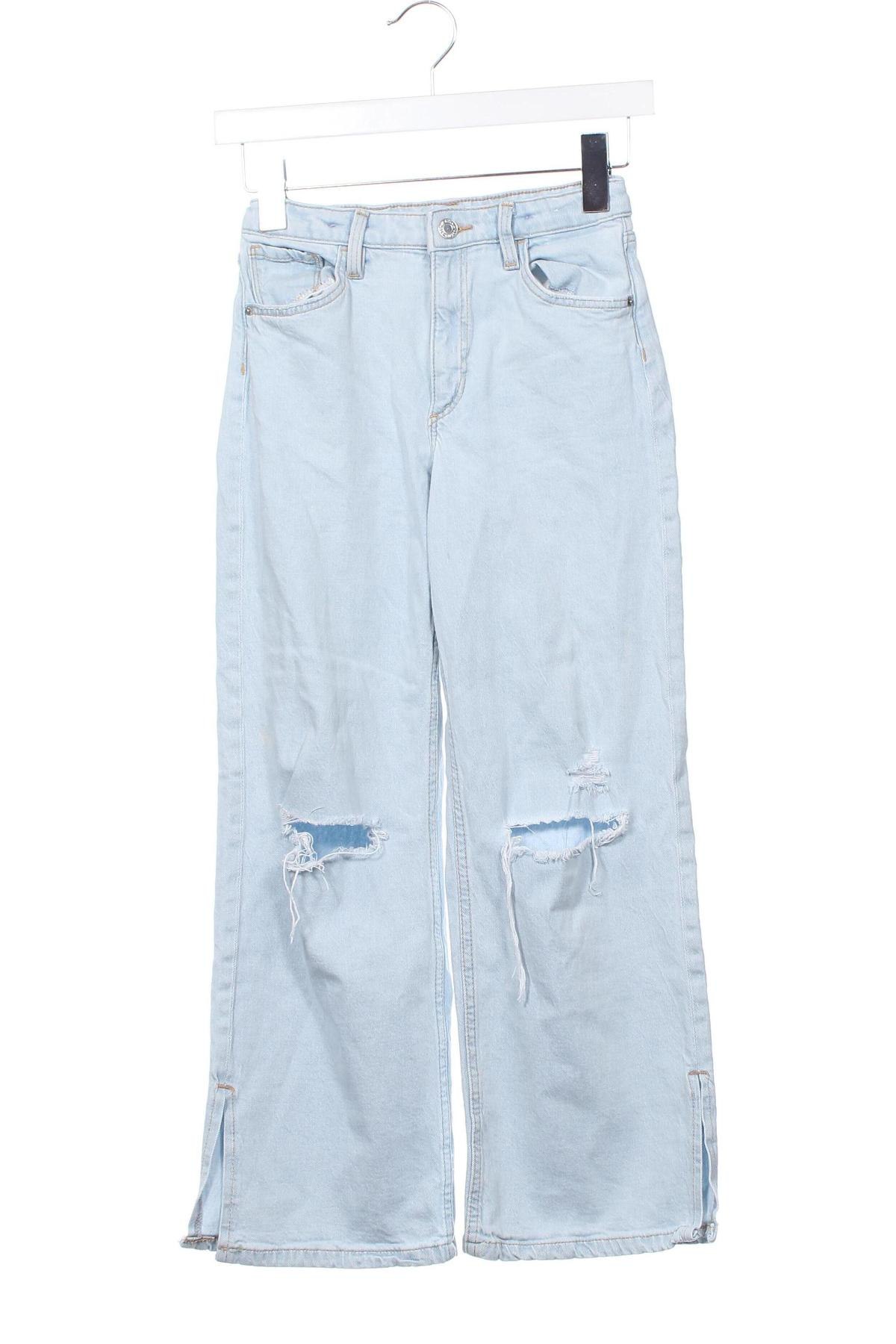 Dziecięce jeansy H&M, Rozmiar 9-10y/ 140-146 cm, Kolor Niebieski, Cena 51,99 zł