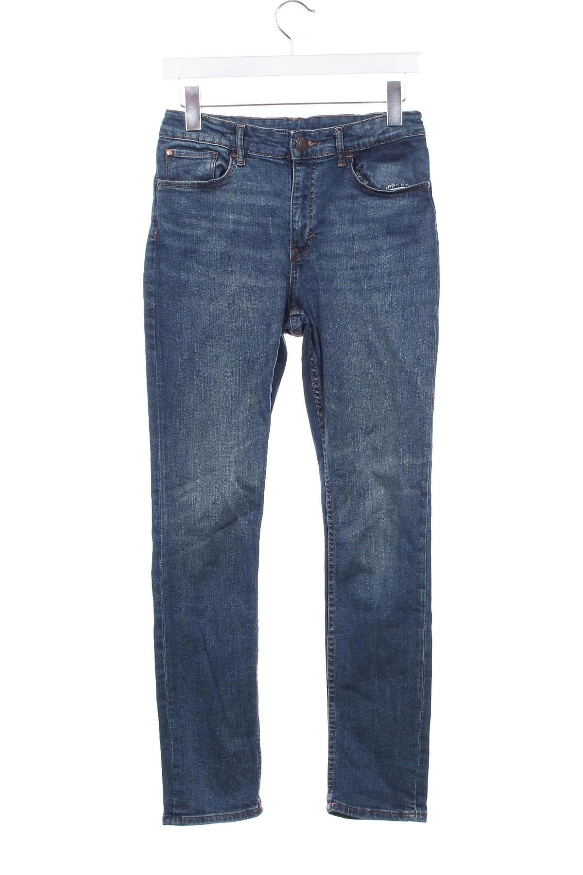 Kinderjeans H&M, Größe 13-14y/ 164-168 cm, Farbe Blau, Preis 11,49 €