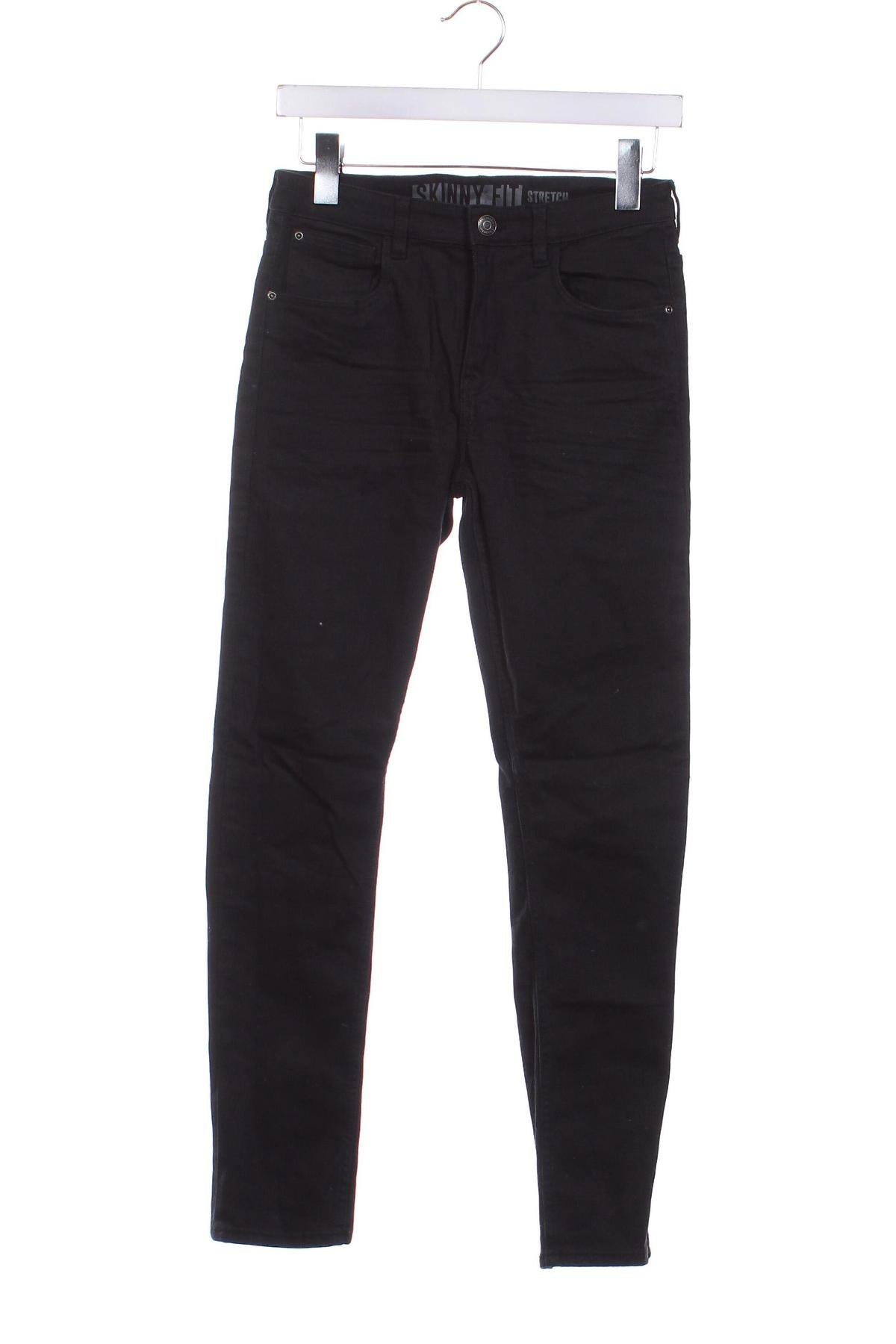 Kinderjeans H&M, Größe 11-12y/ 152-158 cm, Farbe Schwarz, Preis € 7,99