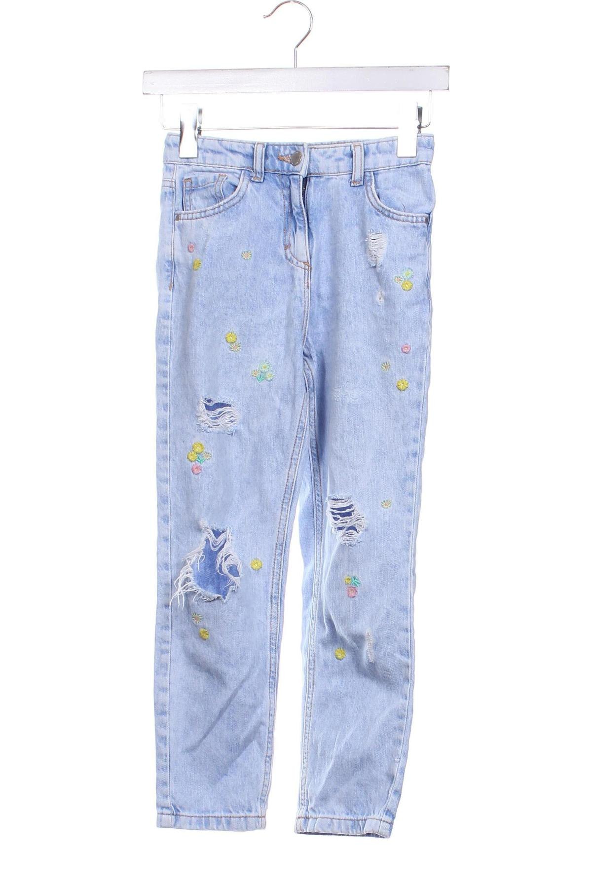 Kinderjeans Next, Größe 7-8y/ 128-134 cm, Farbe Blau, Preis 17,90 €