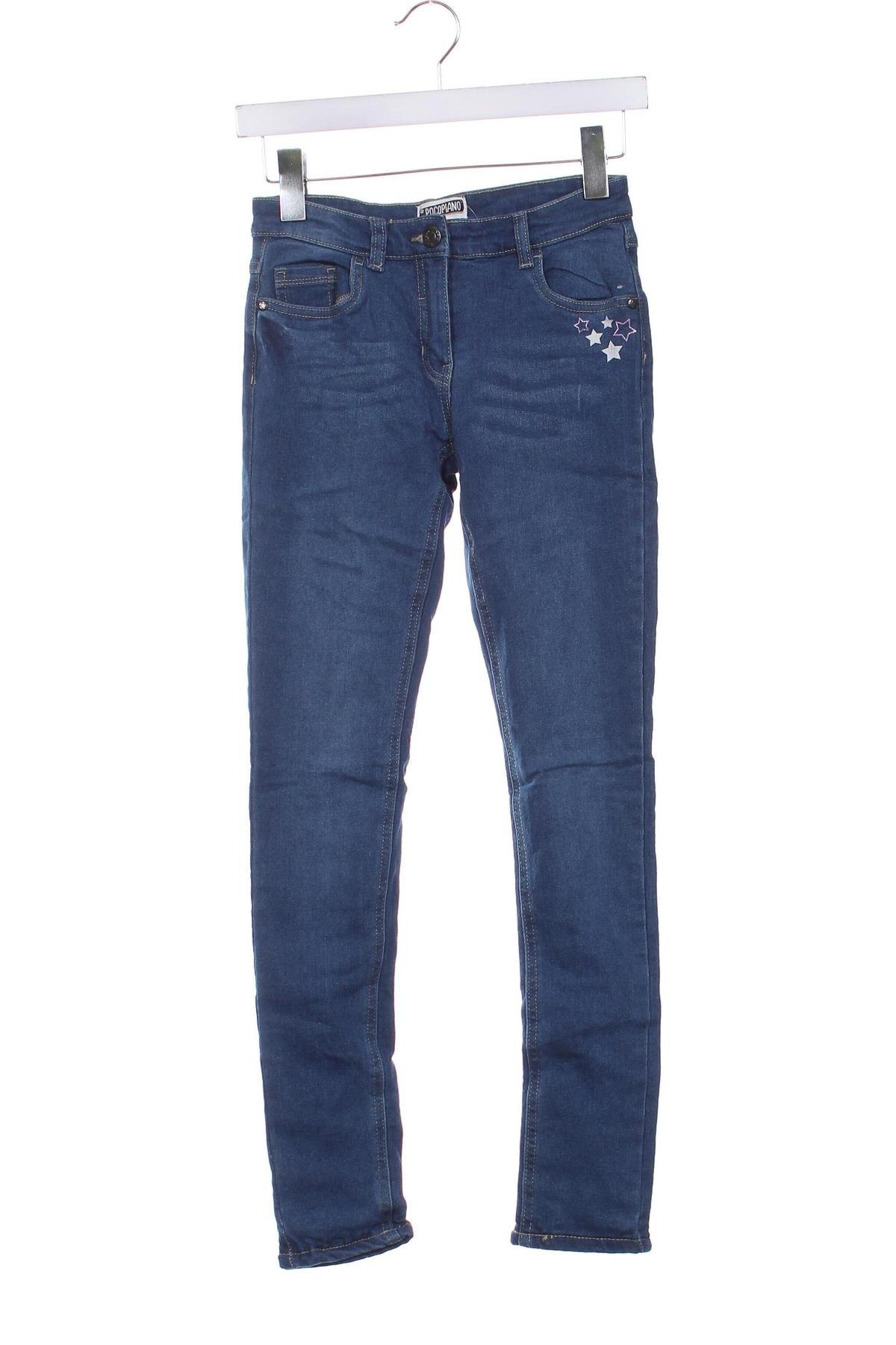 Kinderjeans Pocopiano, Größe 10-11y/ 146-152 cm, Farbe Blau, Preis € 11,49