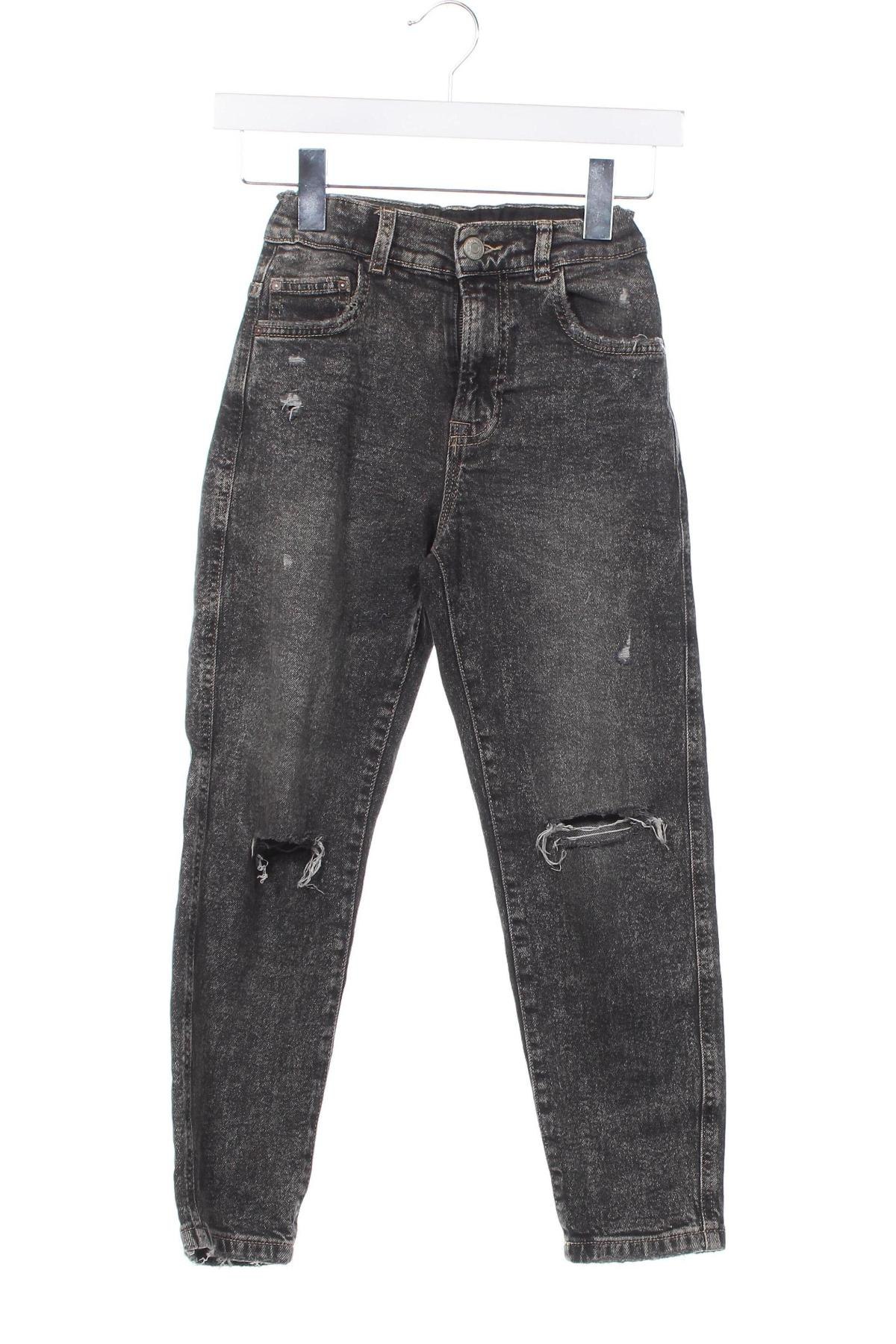 Kinderjeans Zara, Größe 8-9y/ 134-140 cm, Farbe Grau, Preis € 6,99