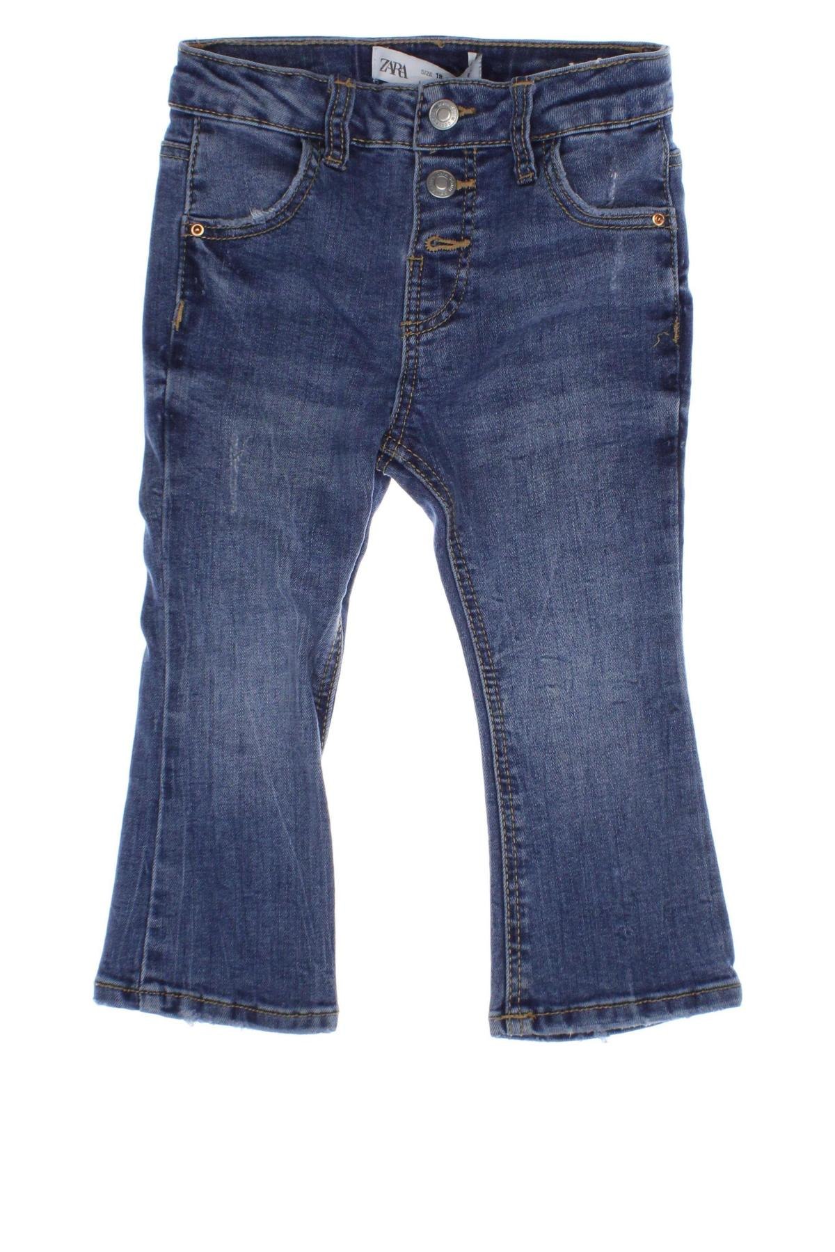 Kinderjeans Zara, Größe 18-24m/ 86-98 cm, Farbe Blau, Preis 5,99 €