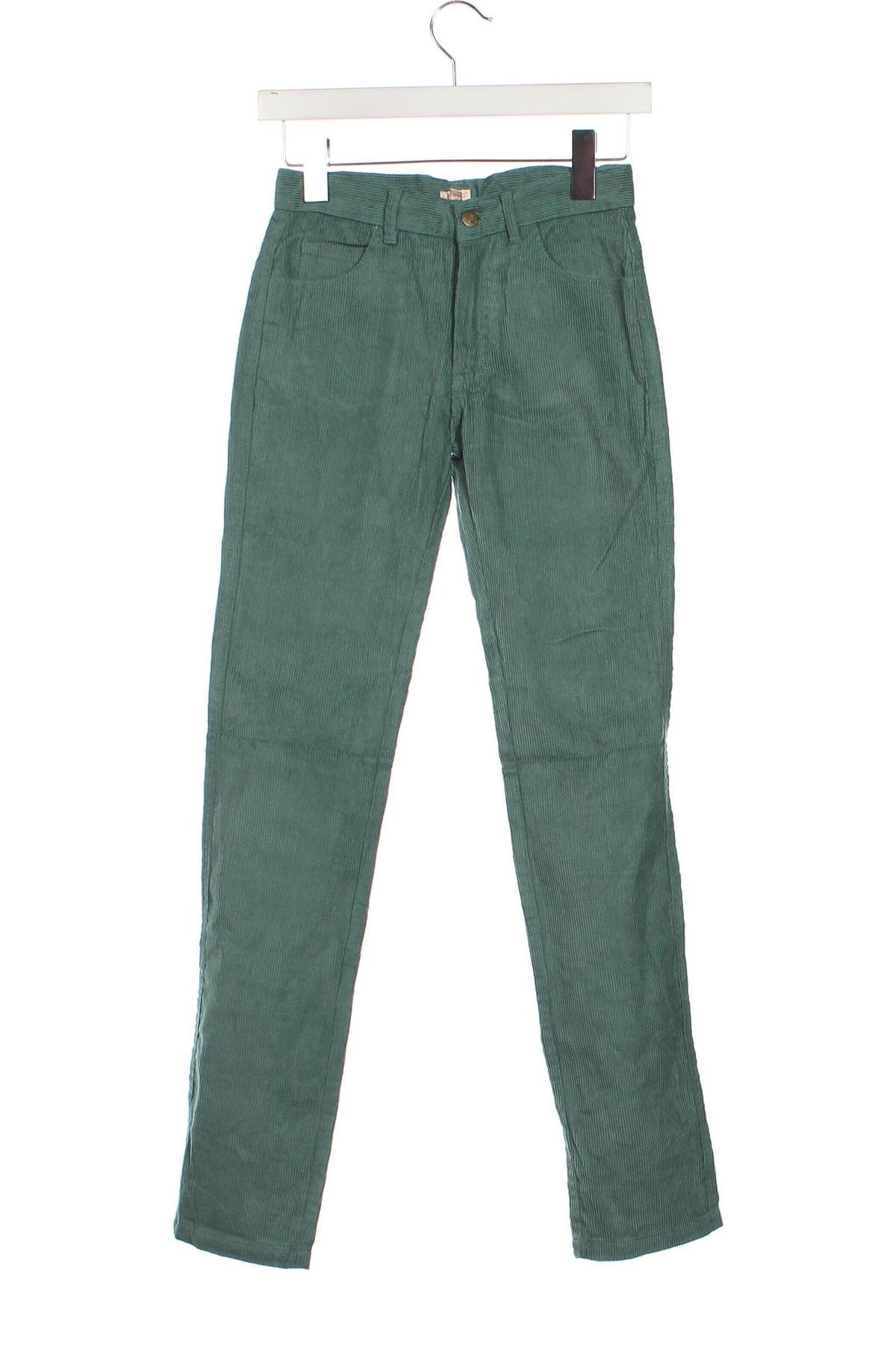 Pantaloni de catifea reiată, pentru copii Gocco, Mărime 9-10y/ 140-146 cm, Culoare Verde, Preț 37,99 Lei