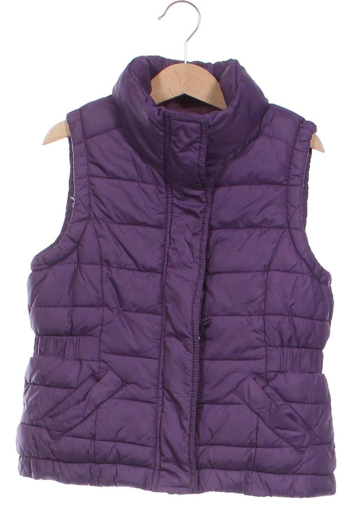 Kinderweste H&M L.O.G.G., Größe 7-8y/ 128-134 cm, Farbe Lila, Preis € 7,99