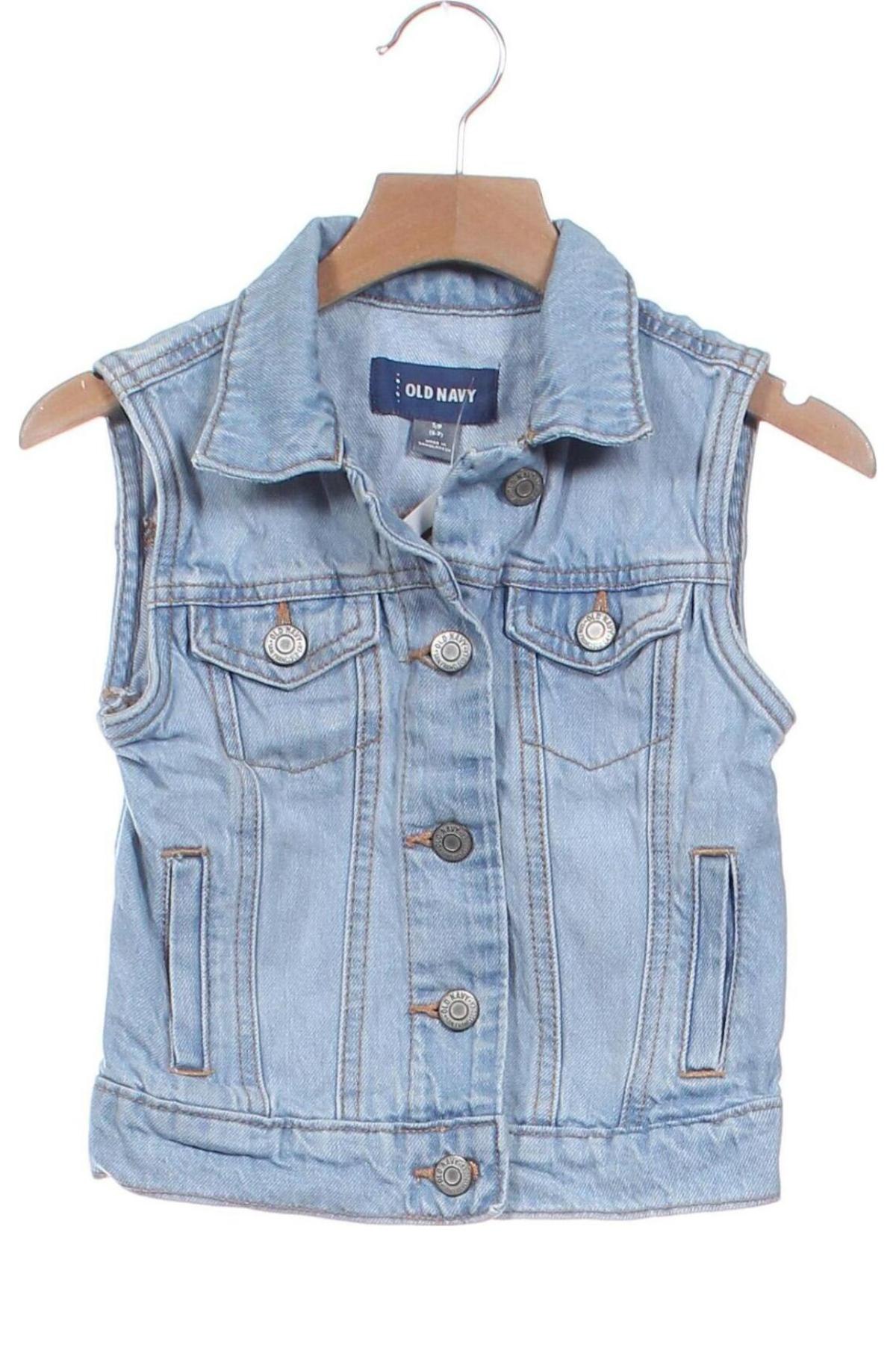 Kinderweste Old Navy, Größe 6-7y/ 122-128 cm, Farbe Blau, Preis € 10,99