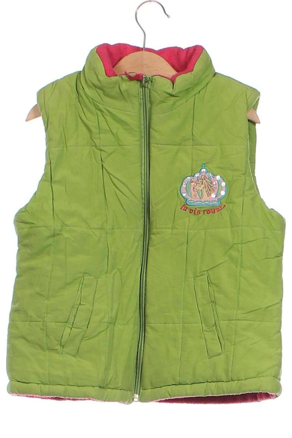 Vestă pentru copii Yigga, Mărime 7-8y/ 128-134 cm, Culoare Verde, Preț 45,99 Lei