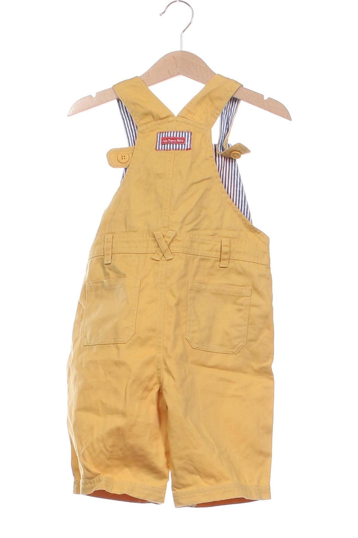 Kinder Overall Jojo Maman Bebe, Größe 2-3y/ 98-104 cm, Farbe Gelb, Preis 16,04 €