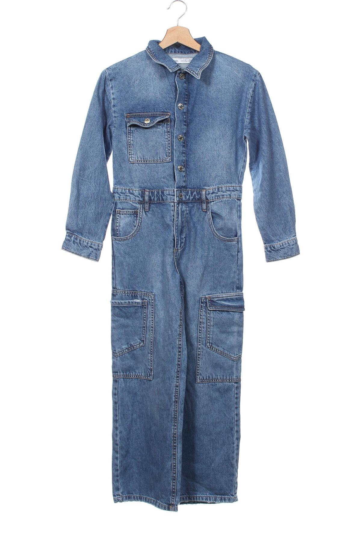 Kinder Overall Zara, Größe 11-12y/ 152-158 cm, Farbe Blau, Preis € 10,00