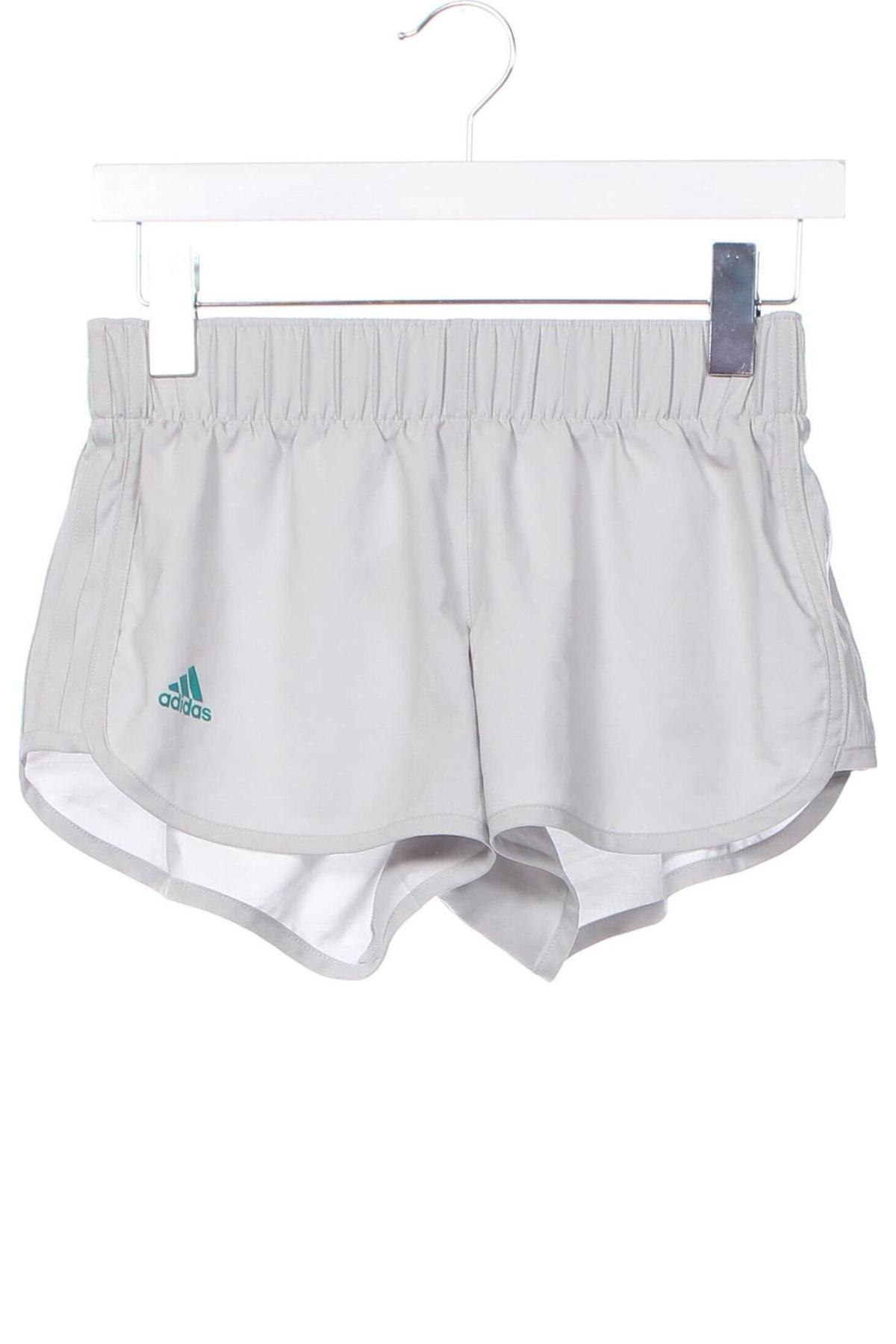 Παιδικό κοντό παντελόνι Adidas, Μέγεθος 2-3y/ 98-104 εκ., Χρώμα Γκρί, Τιμή 11,99 €