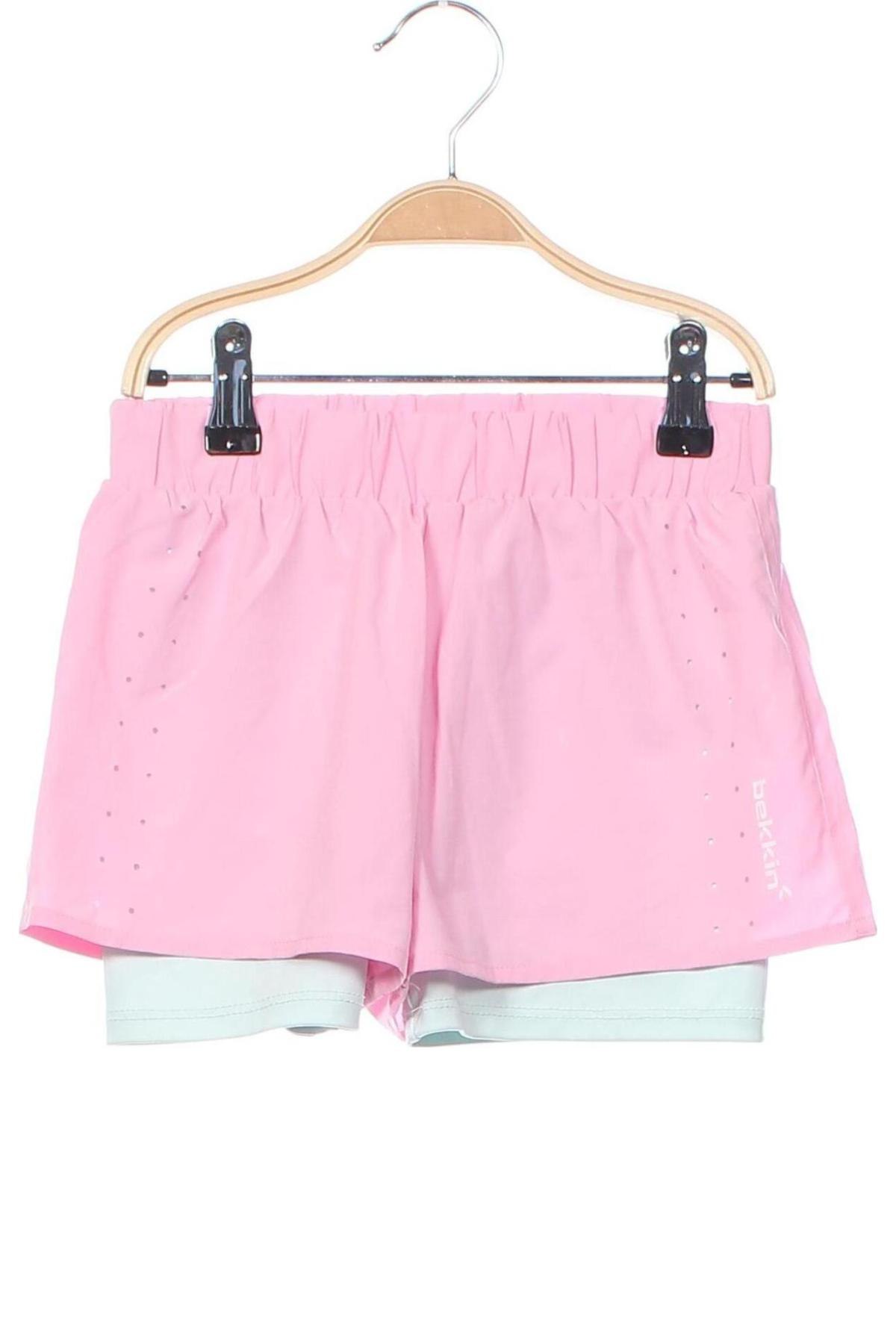 Pantaloni scurți pentru copii Bekkin, Mărime 7-8y/ 128-134 cm, Culoare Roz, Preț 27,99 Lei