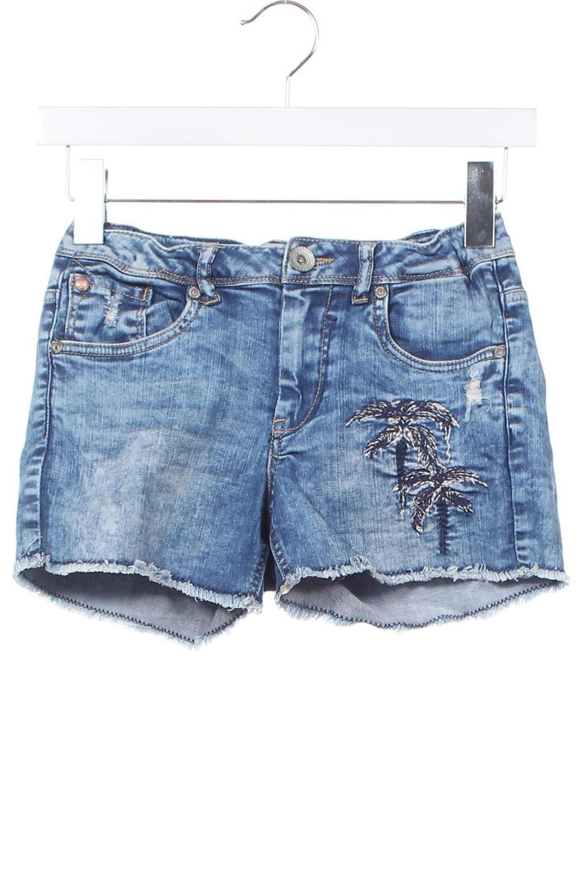 Kinder Shorts Garcia Jeans, Größe 11-12y/ 152-158 cm, Farbe Blau, Preis 9,00 €