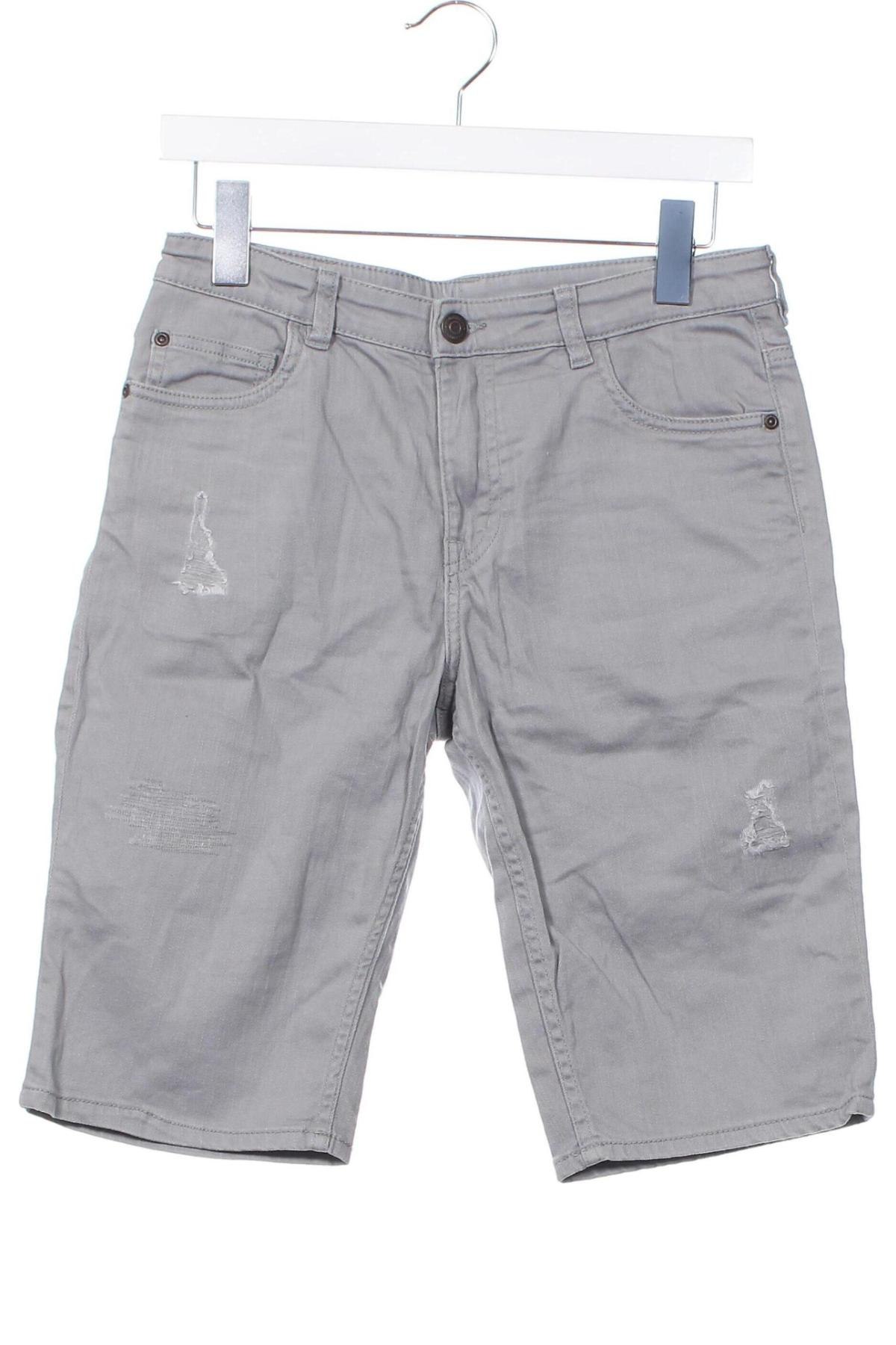 Kinder Shorts H&M, Größe 11-12y/ 152-158 cm, Farbe Grau, Preis 4,99 €