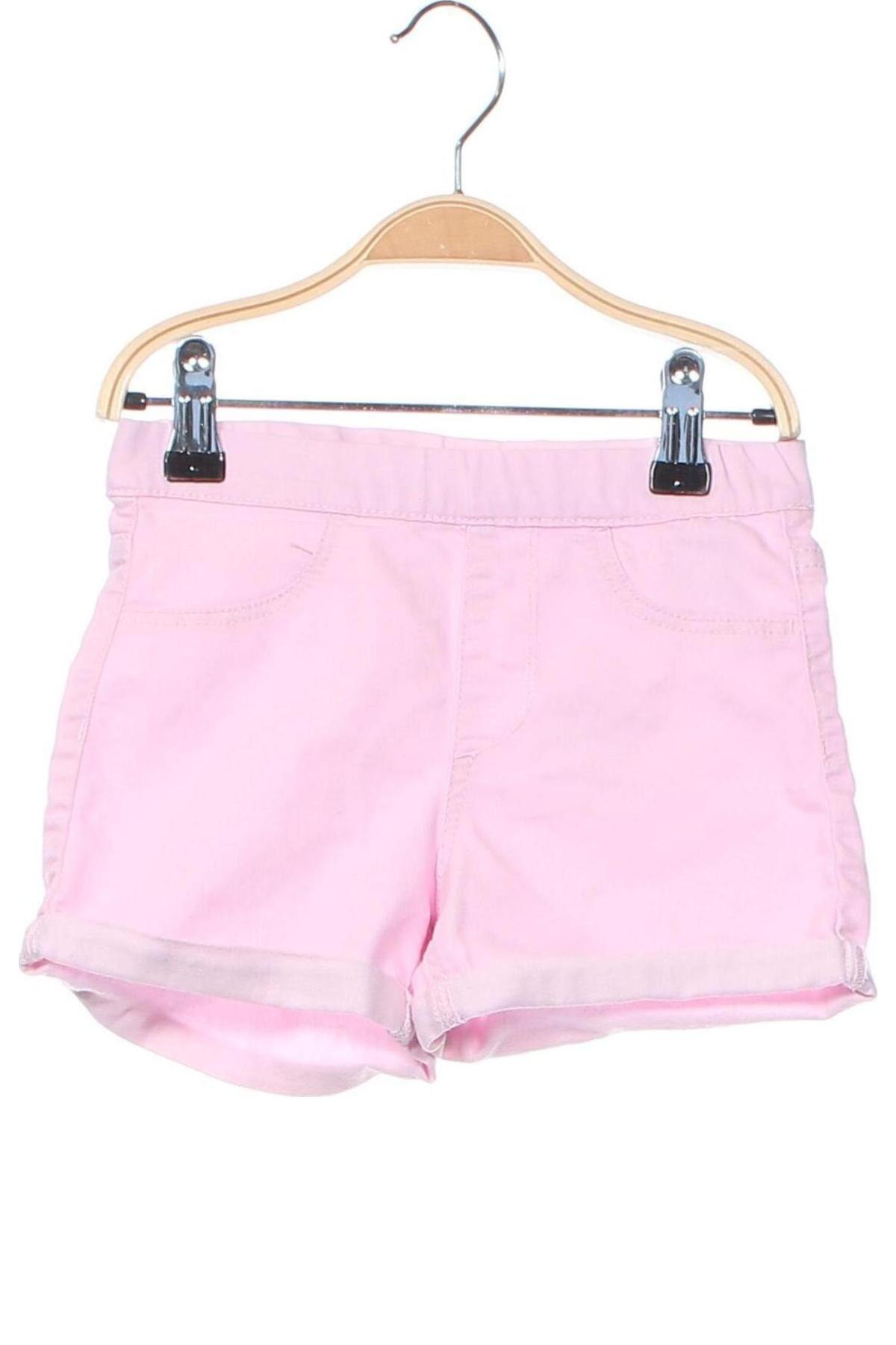 Kinder Shorts H&M, Größe 5-6y/ 116-122 cm, Farbe Rosa, Preis 6,99 €