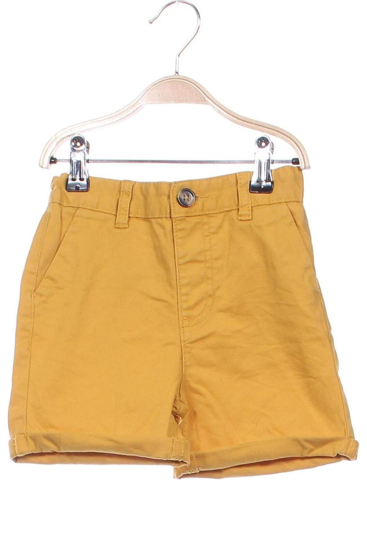 Kinder Shorts Primark, Größe 3-4y/ 104-110 cm, Farbe Gelb, Preis 4,99 €