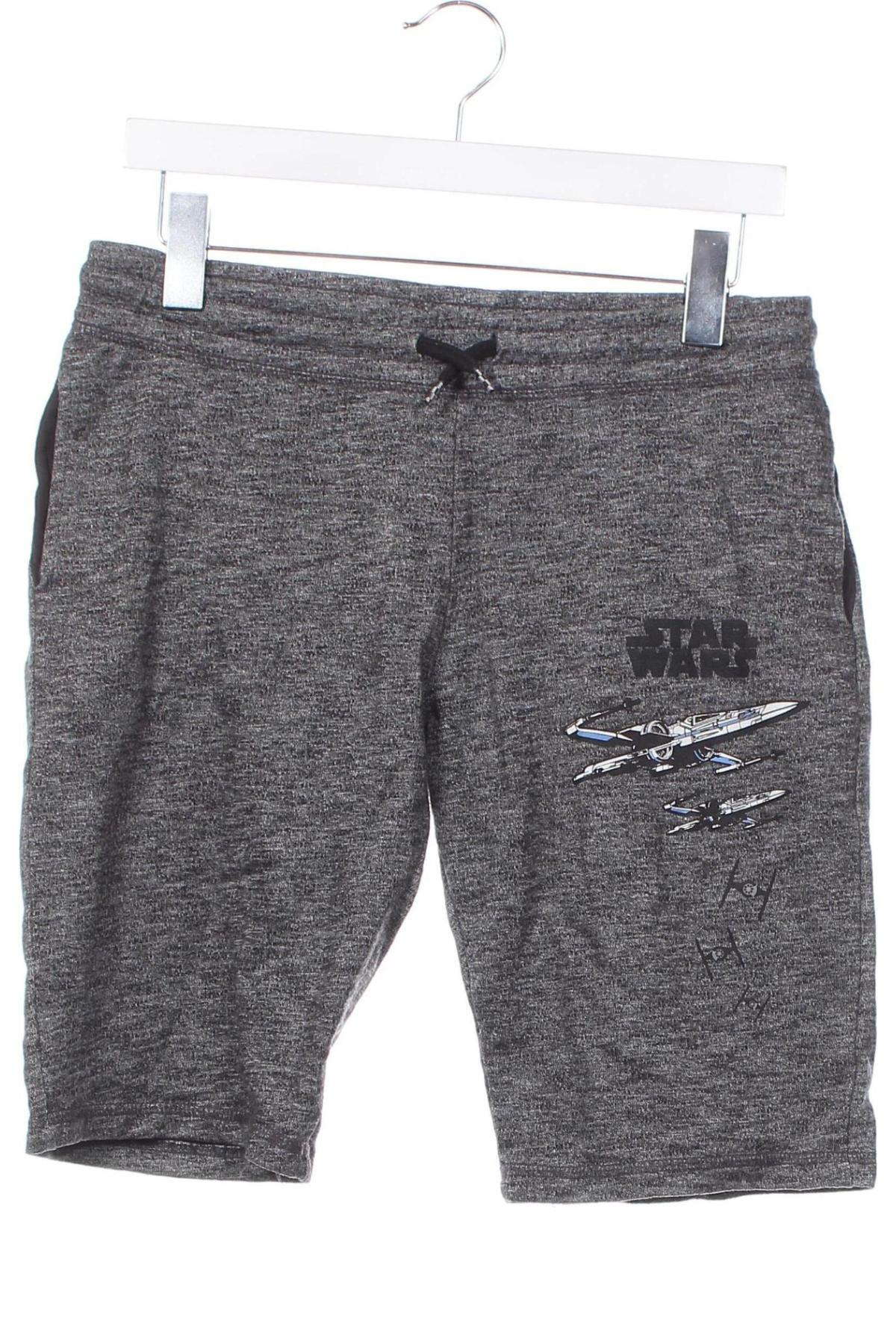 Kinder Shorts Star Wars, Größe 11-12y/ 152-158 cm, Farbe Grau, Preis 5,99 €