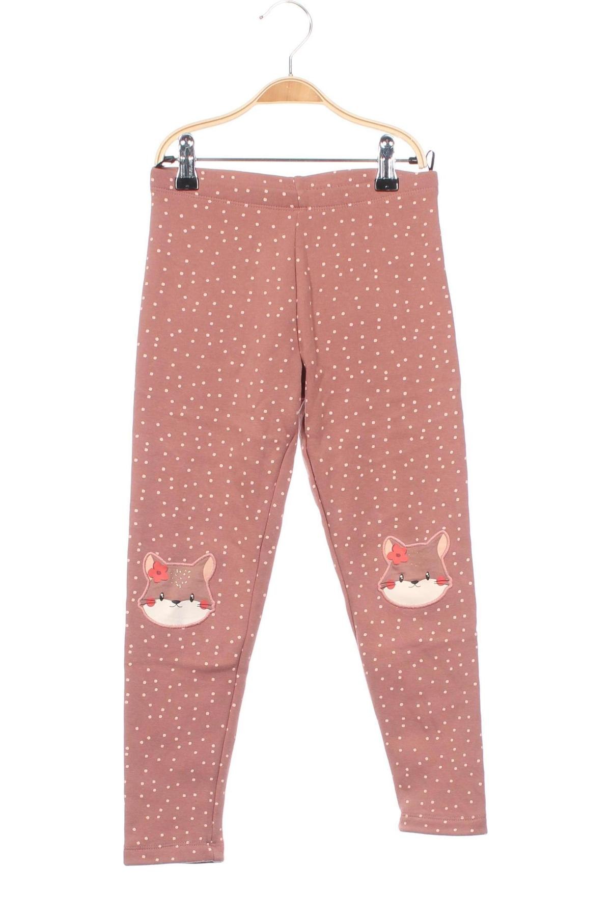 Dziecięce legginsy C&A, Rozmiar 7-8y/ 128-134 cm, Kolor Popielaty róż, Cena 37,99 zł