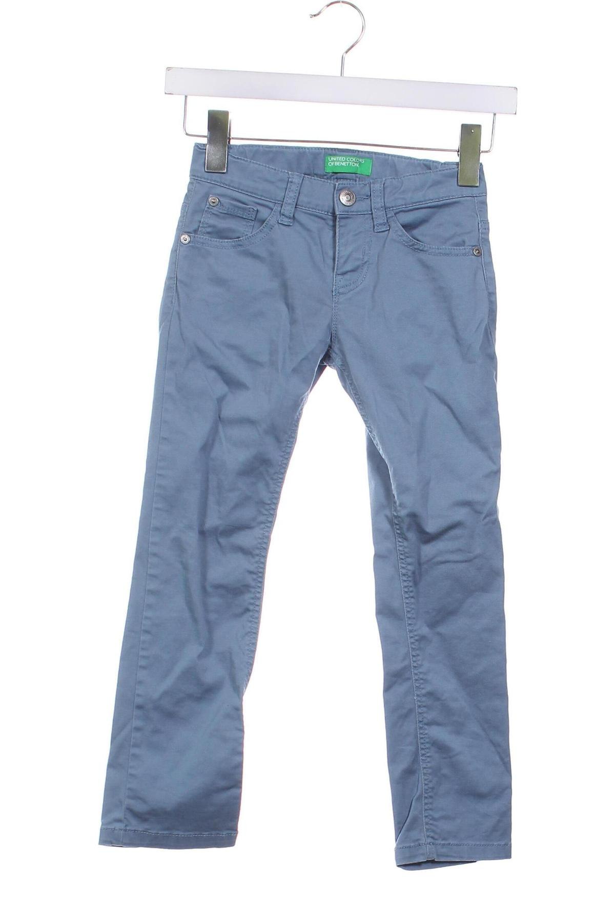 Pantaloni pentru copii United Colors Of Benetton, Mărime 5-6y/ 116-122 cm, Culoare Albastru, Preț 61,99 Lei