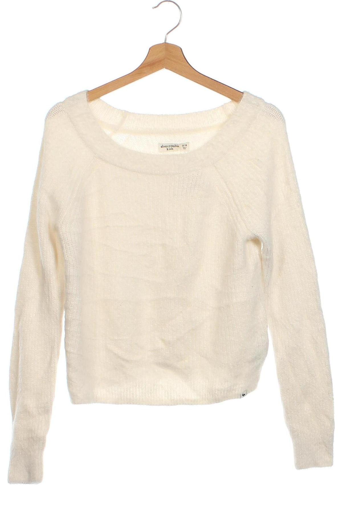 Kinderpullover Abercrombie Kids, Größe 13-14y/ 164-168 cm, Farbe Beige, Preis € 23,99