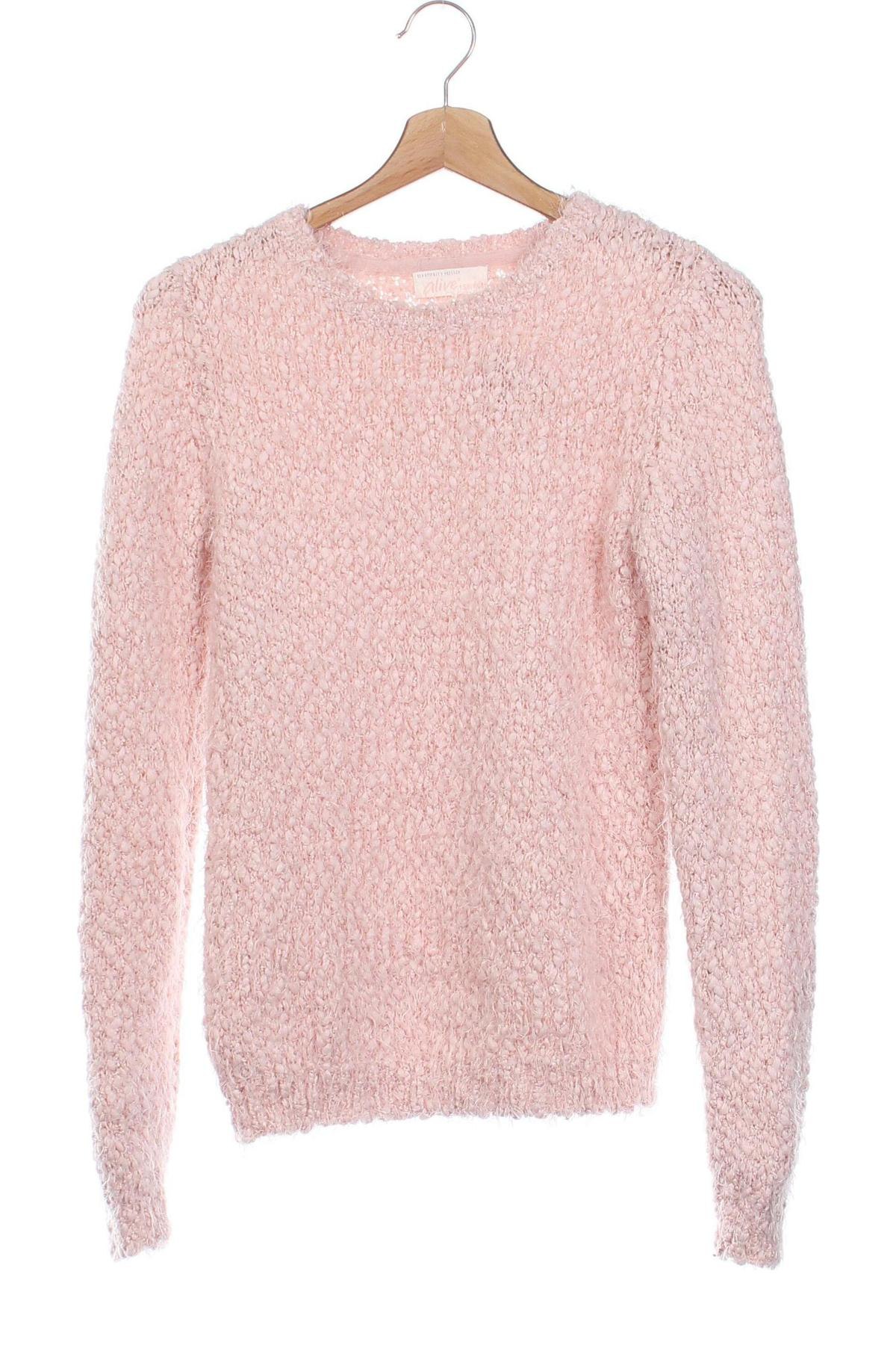 Kinderpullover Alive, Größe 12-13y/ 158-164 cm, Farbe Rosa, Preis 6,49 €