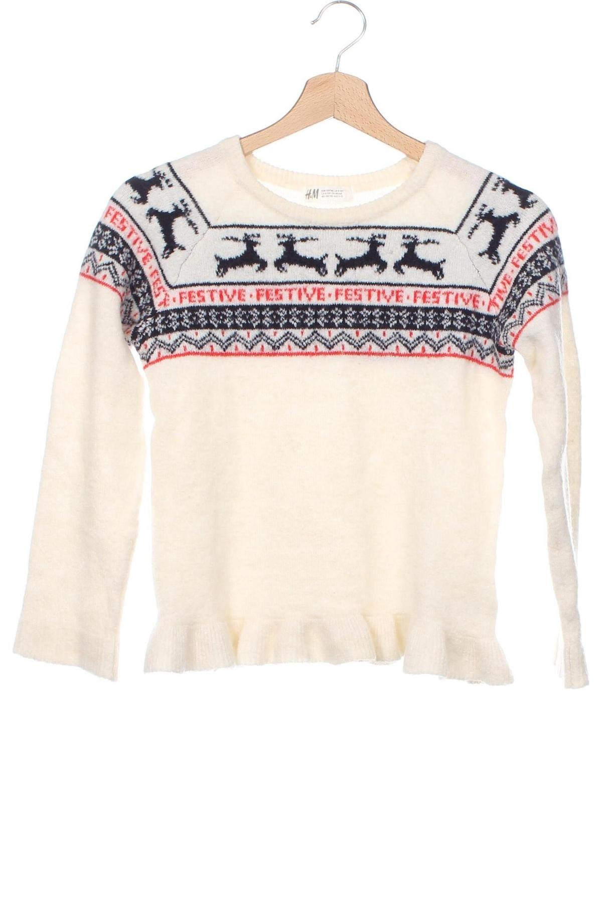 Kinderpullover H&M, Größe 8-9y/ 134-140 cm, Farbe Mehrfarbig, Preis € 6,99