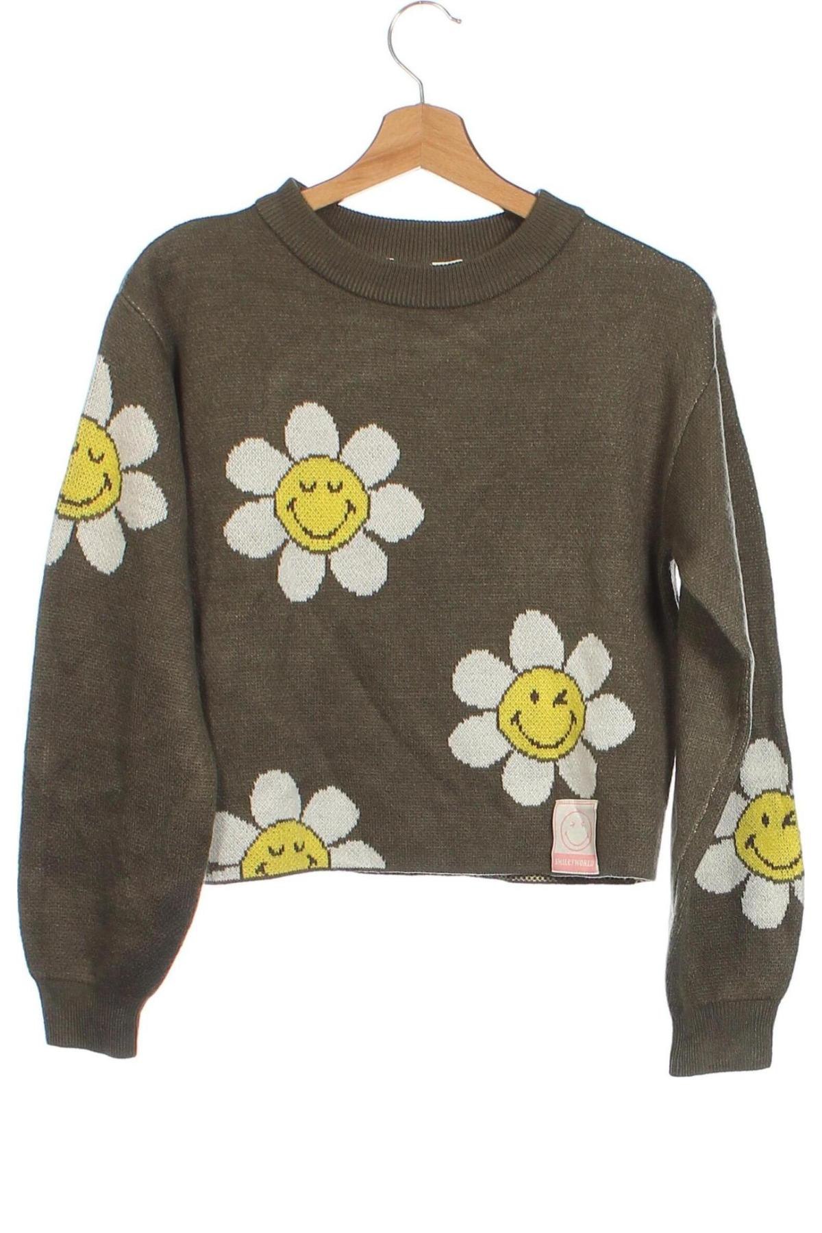 Kinderpullover H&M, Größe 12-13y/ 158-164 cm, Farbe Grün, Preis 6,99 €