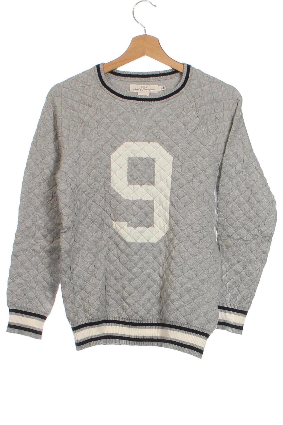 Kinderpullover H&M L.O.G.G., Größe 10-11y/ 146-152 cm, Farbe Grau, Preis € 5,99