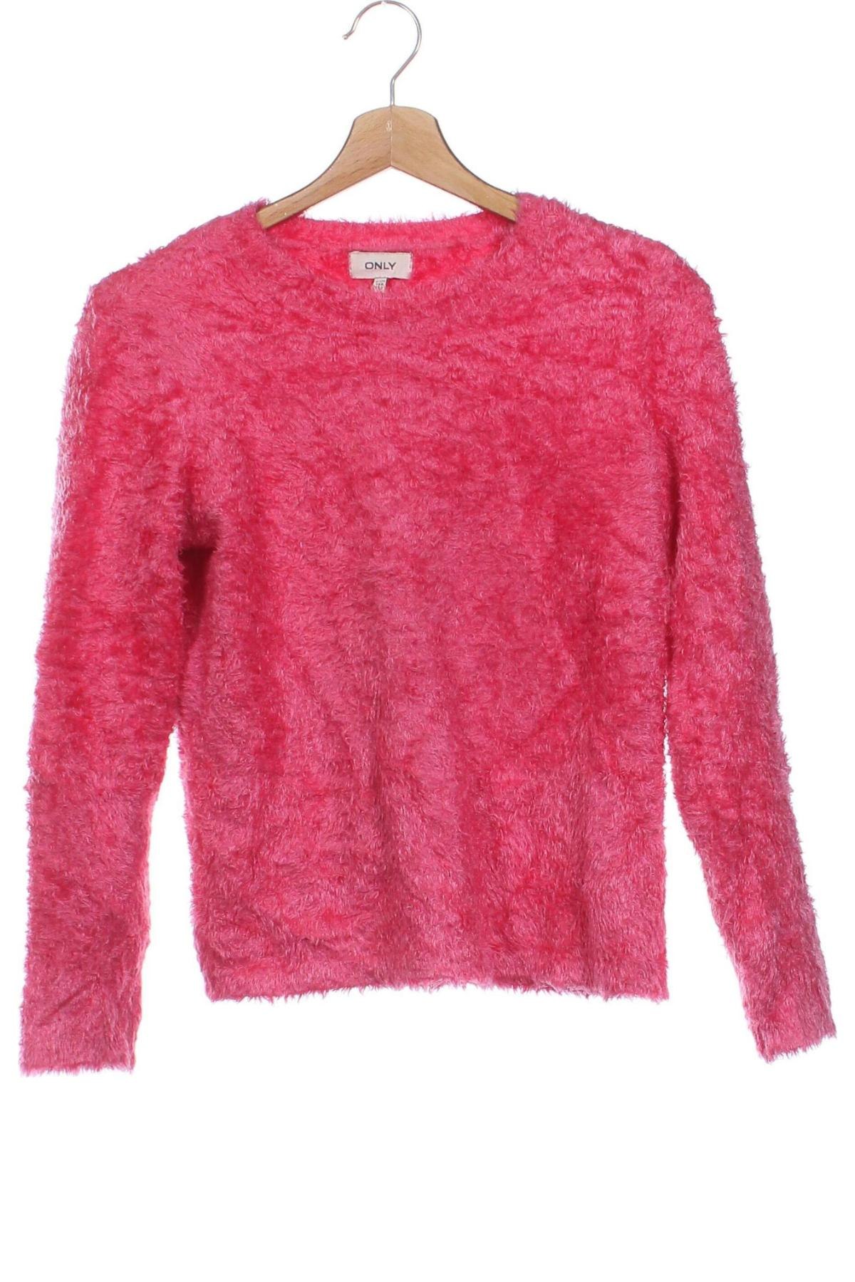 Dziecięcy sweter ONLY, Rozmiar 10-11y/ 146-152 cm, Kolor Różowy, Cena 63,99 zł