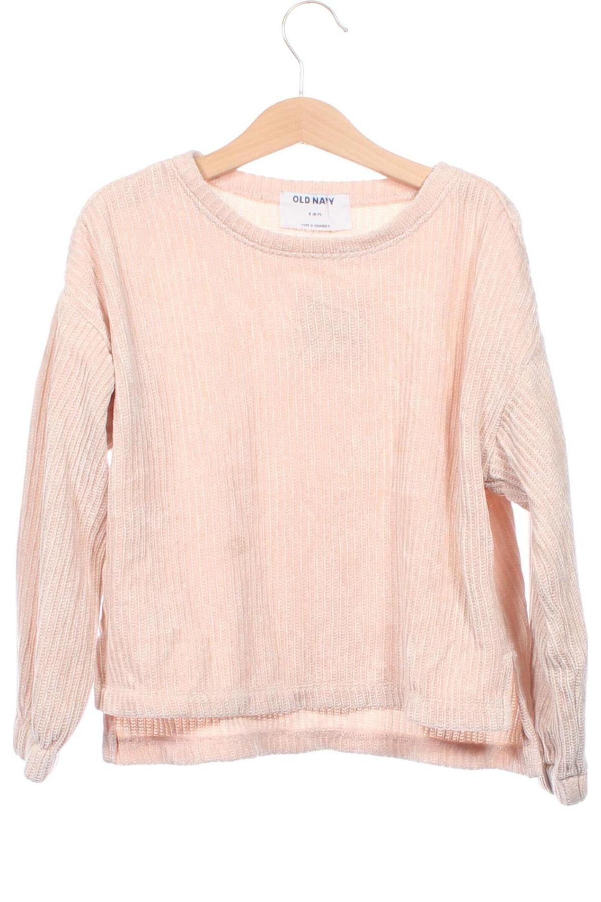 Dziecięcy sweter Old Navy, Rozmiar 6-7y/ 122-128 cm, Kolor Różowy, Cena 73,99 zł