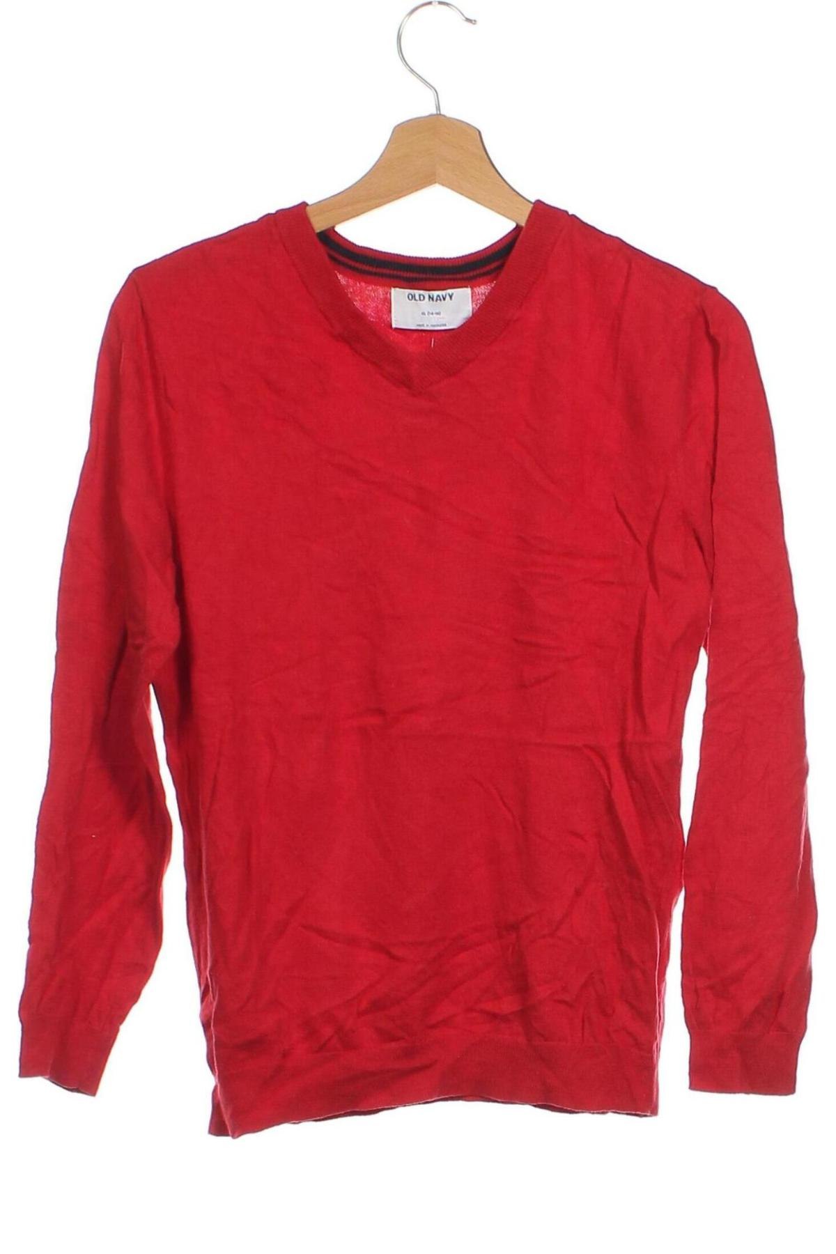 Kinderpullover Old Navy, Größe 14-15y/ 168-170 cm, Farbe Rot, Preis 16,49 €